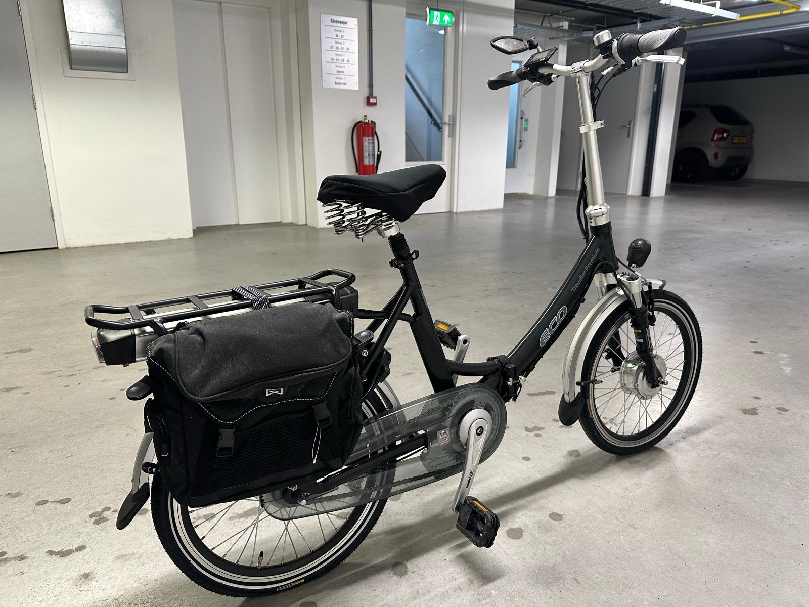 Nieuwe ECO Traveller Premium elektrische vouwfiets, Fietsen en Brommers, Goederen, Trommelrem, Ophalen, Overige merken