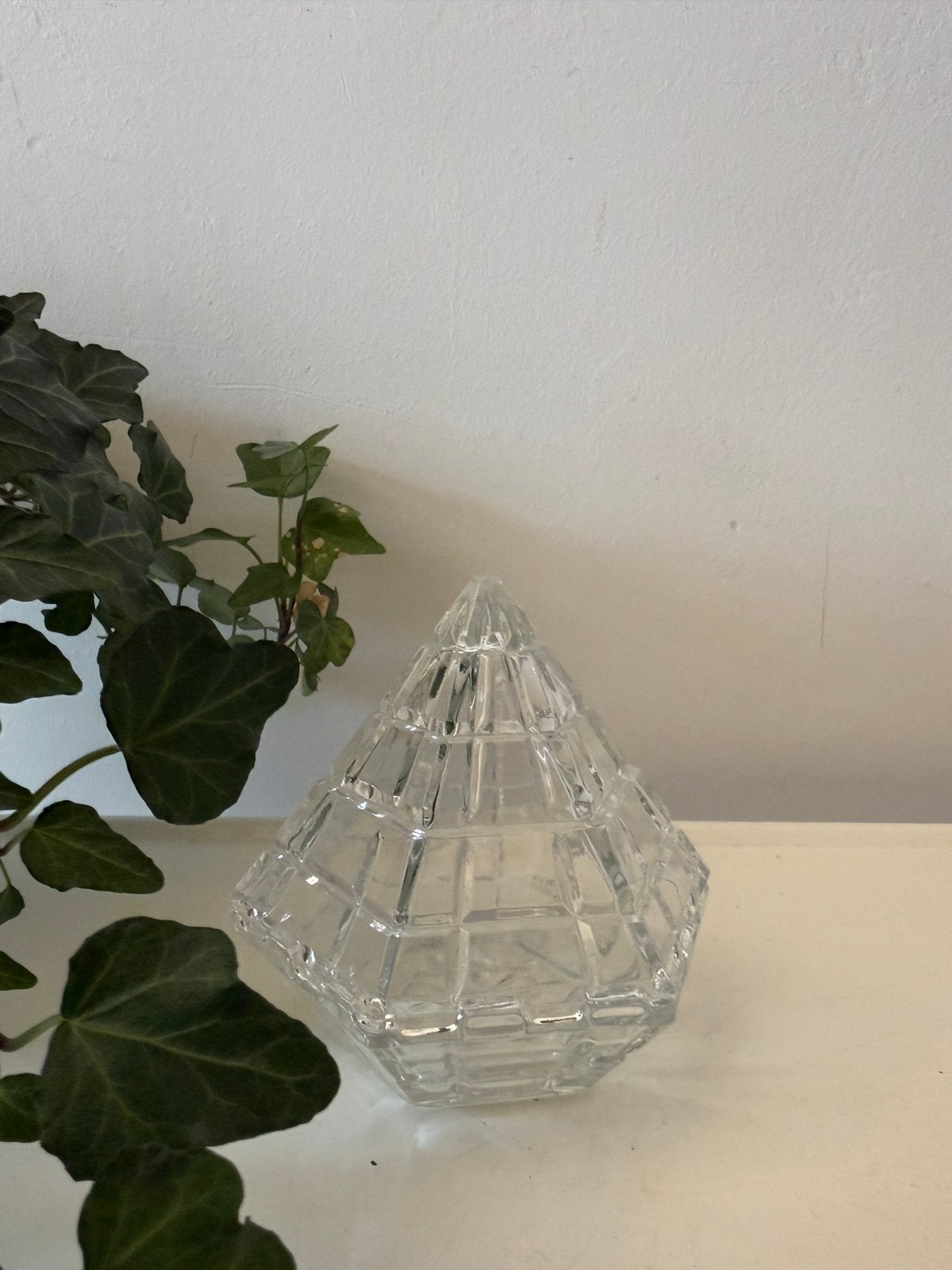 Royal Crystal Rock opbergdoosje piramide, Ophalen of Verzenden