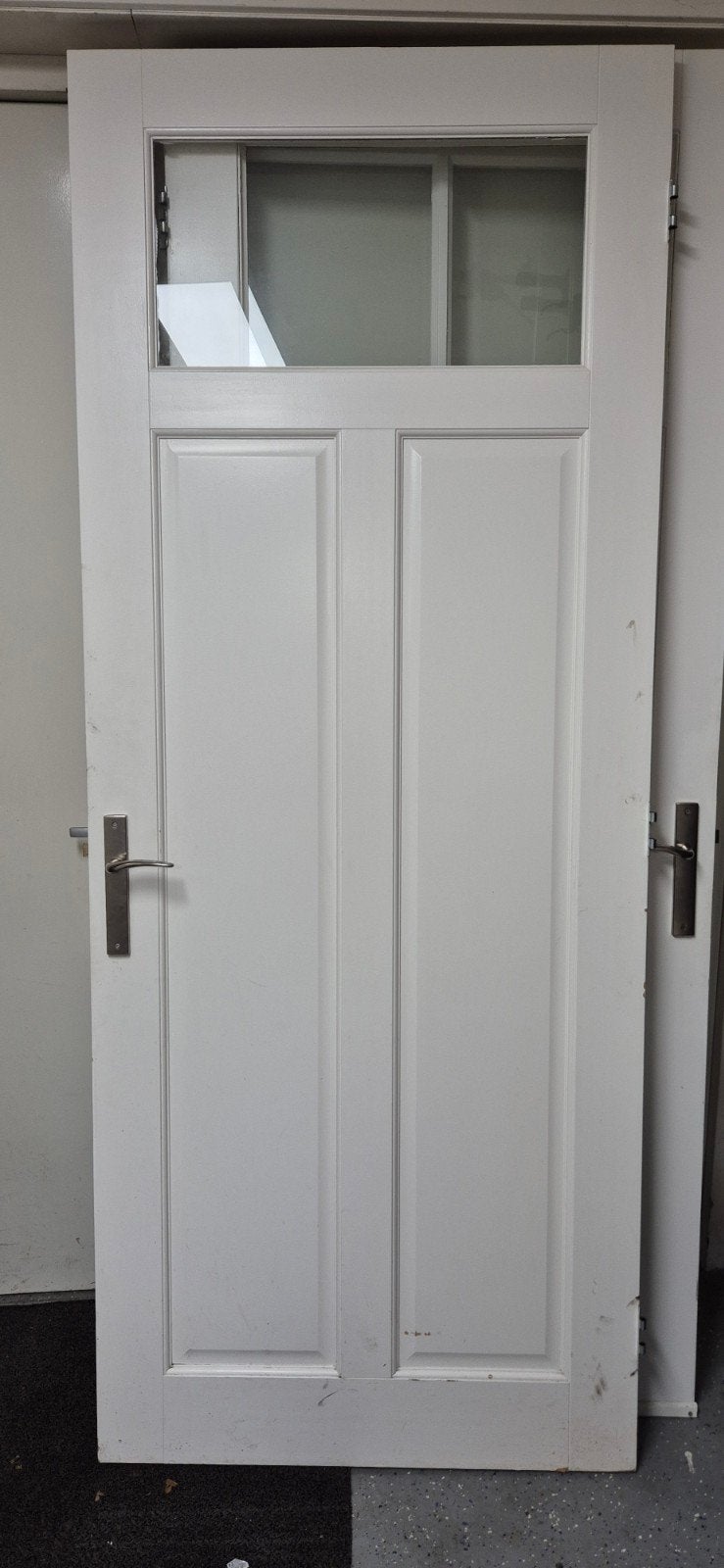 Cando massieve binnendeuren: 3 glas, 1 dicht (231x93,5x3,8), Ophalen
