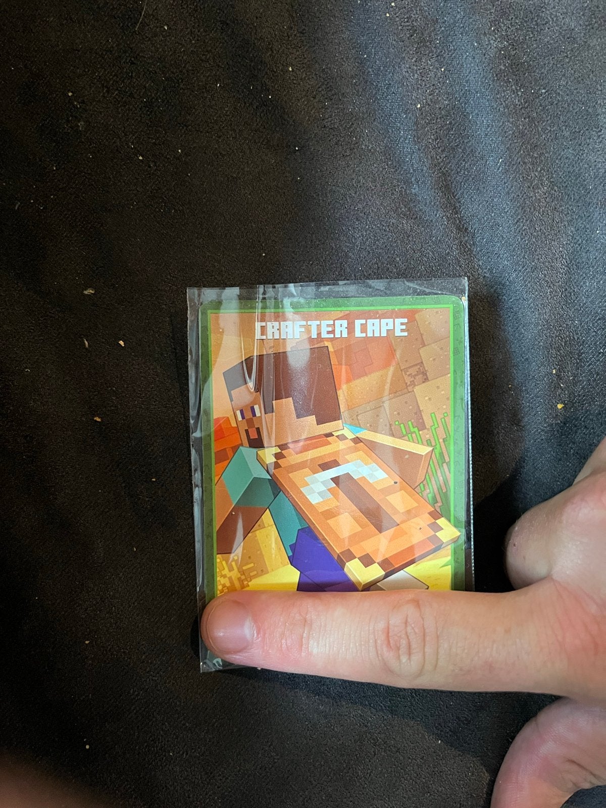 Minecraft Crafter Cape TwitchCon Europe kaart, Ophalen of Verzenden, Nieuw, Losse kaart