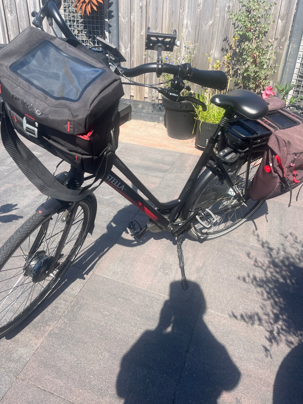 Stella Vicenza Superior Nero E-bike - Zo goed als nieuw, Fietsen en Brommers, Zo goed als nieuw, 51 tot 55 cm, 50 km per accu of meer