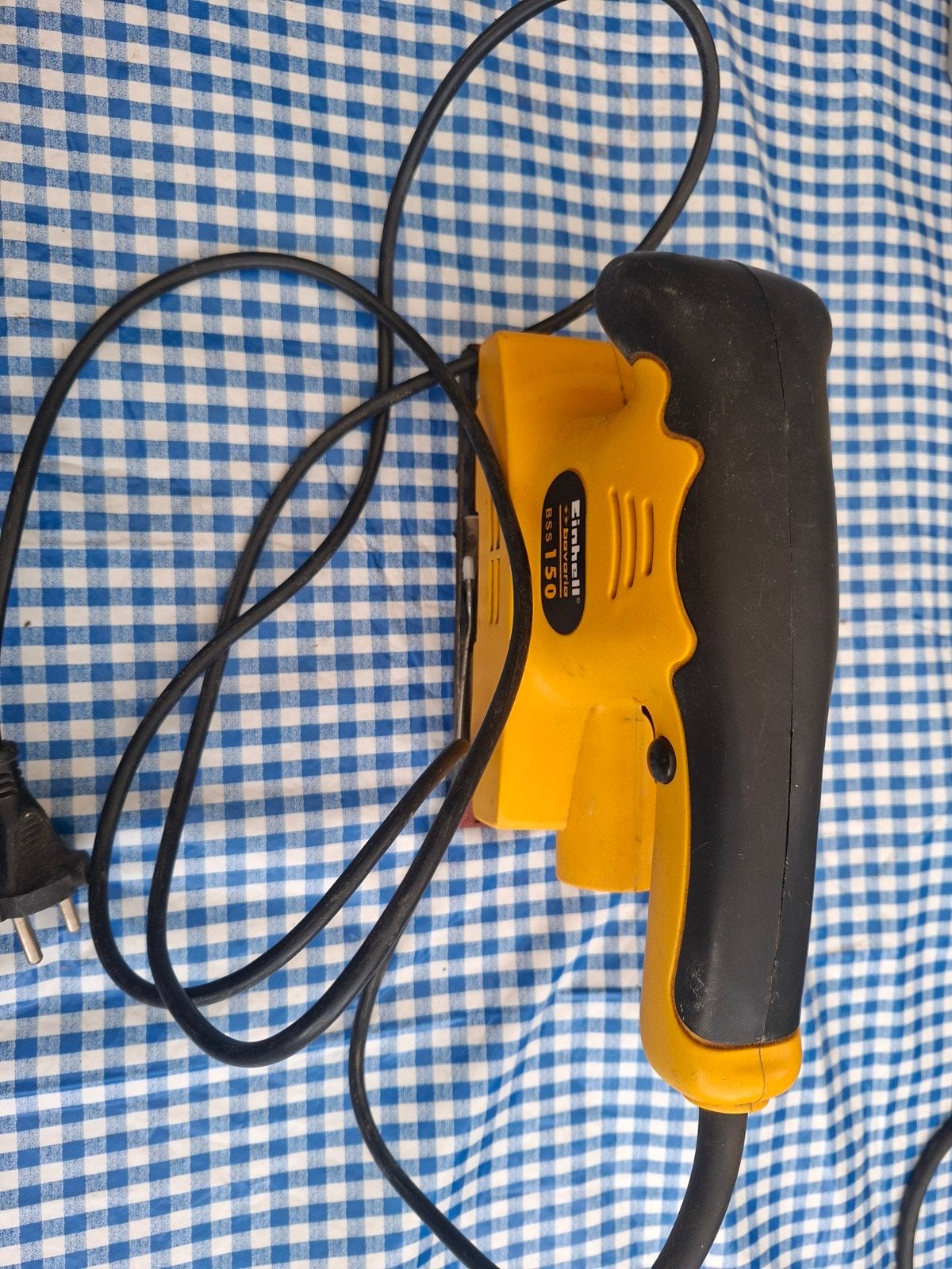 Einhell Bavaria BSS 150 schuurmachine - Werkt uitstekend, Doe-het-zelf en Verbouw, Ophalen of Verzenden, Gebruikt, Minder dan 600 watt