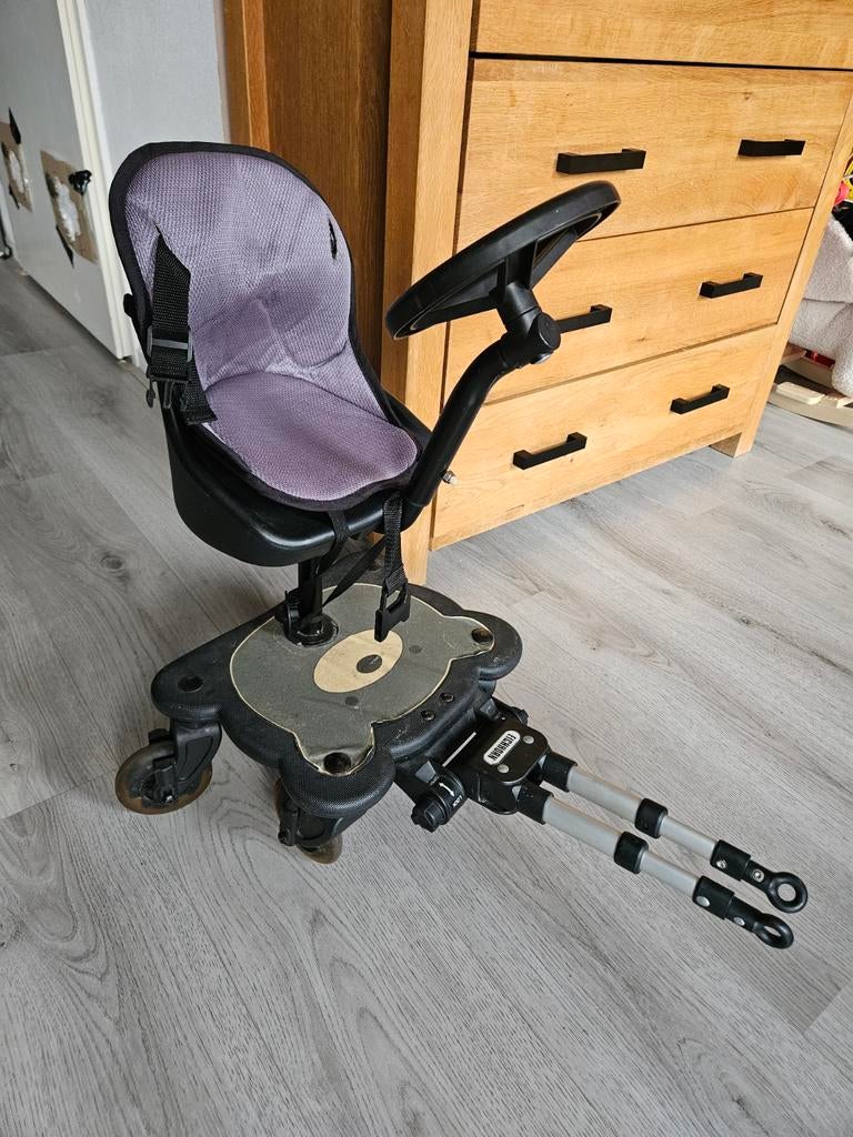 Meeloop wagentje voor kinderwagen, Ophalen