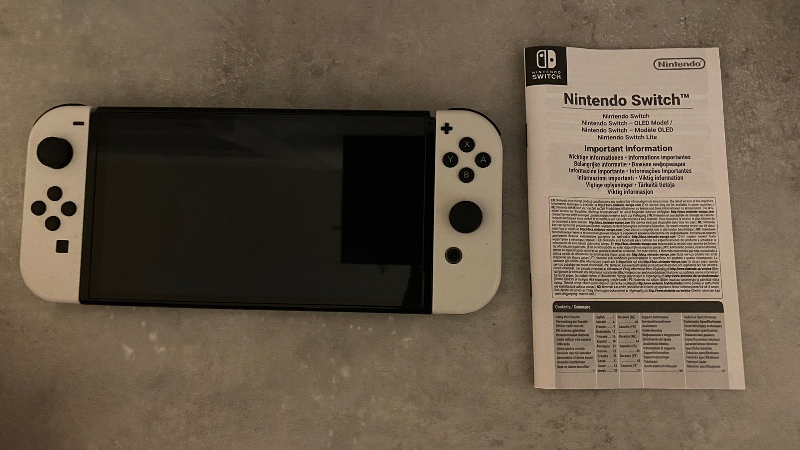 Foto 8 van Nintendo Switch OLED TouchScreen (Wit) + 256GB microSD