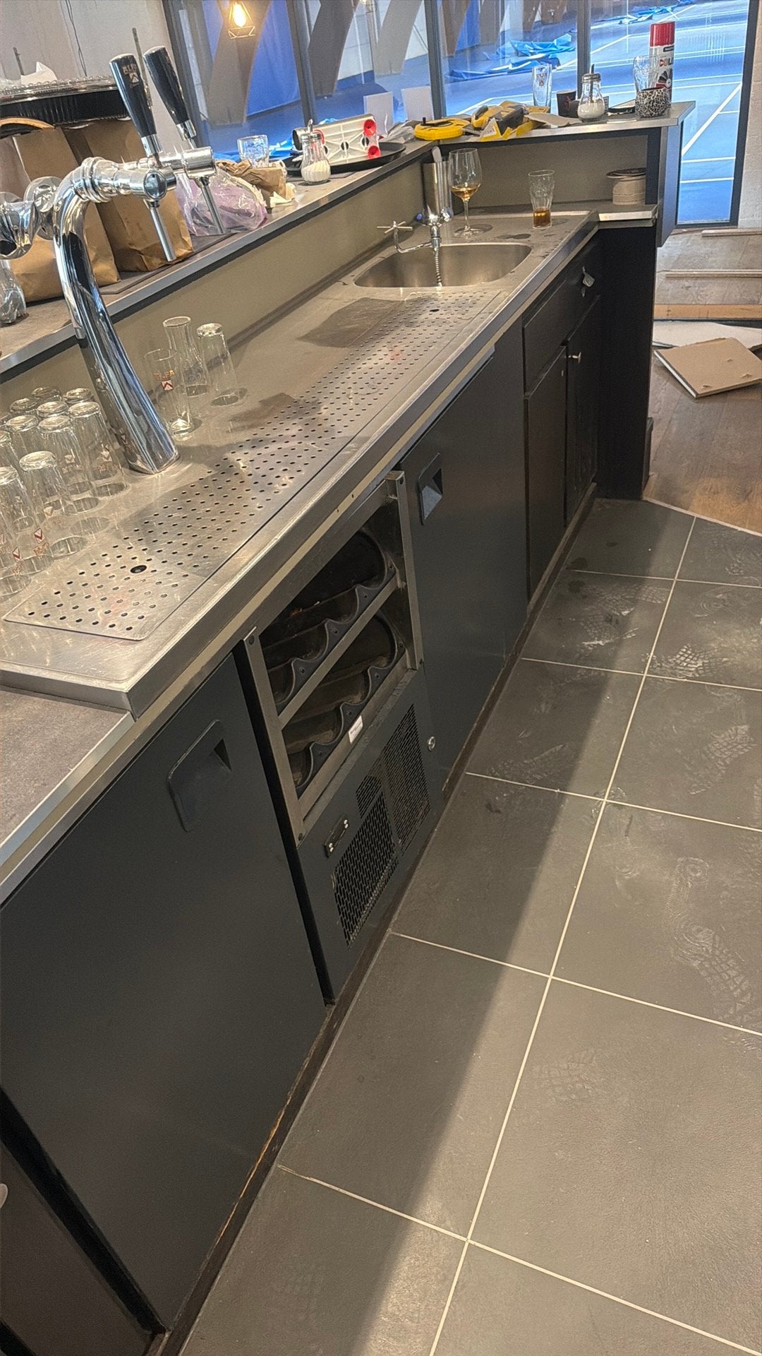 Koeling en wastafel horeca incl eventueel tap, Ophalen, Gebruikt, Koelen en Vriezen