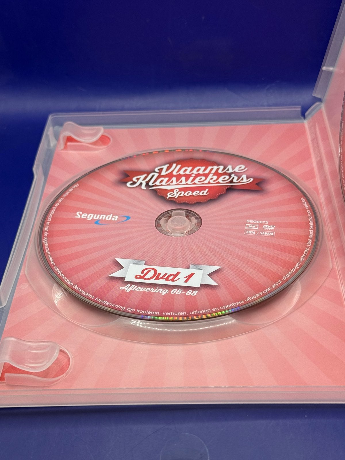 Dvd Vlaamse Klassiekers Spoed - Aflevering 65 t/m 72, Gebruikt, Verzenden, Drama, Nederlands
