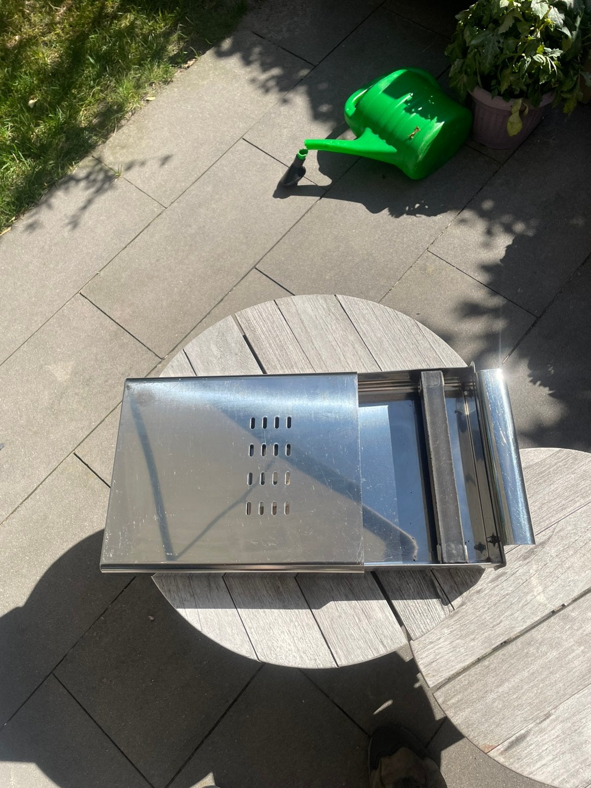 Verchroomde Espresso uitklopbak voor QuickMill 3000 serie, Ophalen, Gebruikt, Barista-accessoire