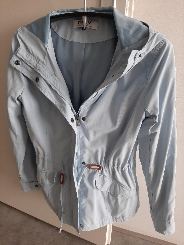 Only zomerjas dames lichtblauw M, Maat 38/40 (M), Only, Blauw, Nieuw