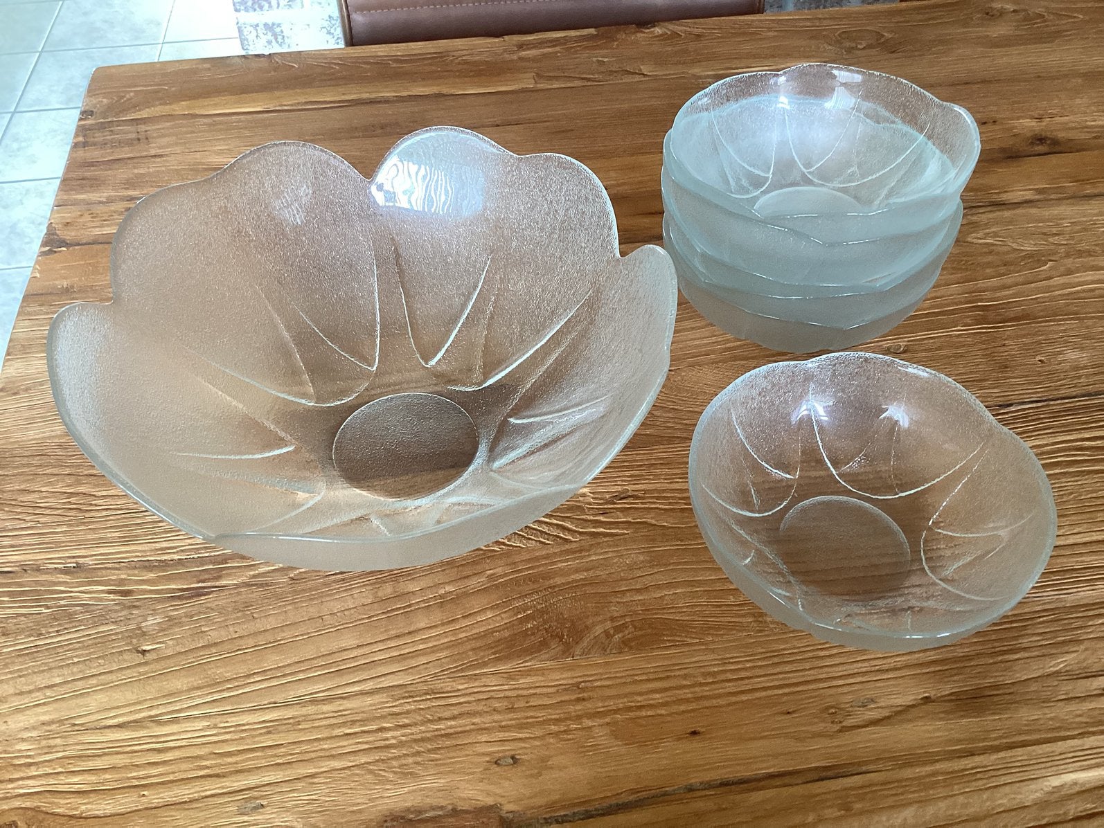 Bowl schaal met bakjes, Ophalen
