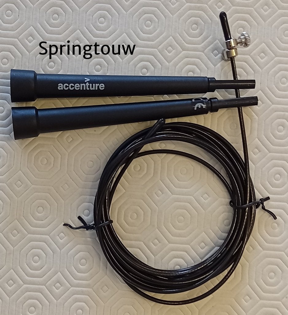 Te Koop: Een sport-springtouw, nieuw., Sport en Fitness, Ophalen of Verzenden, Sport-springtouw, Nieuw