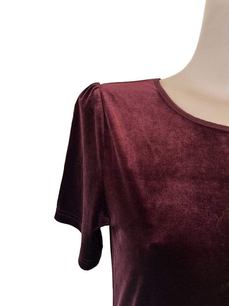 Laura Ashley jurk M, Maat 38/40 (M), Ophalen of Verzenden, Zo goed als nieuw, Rood