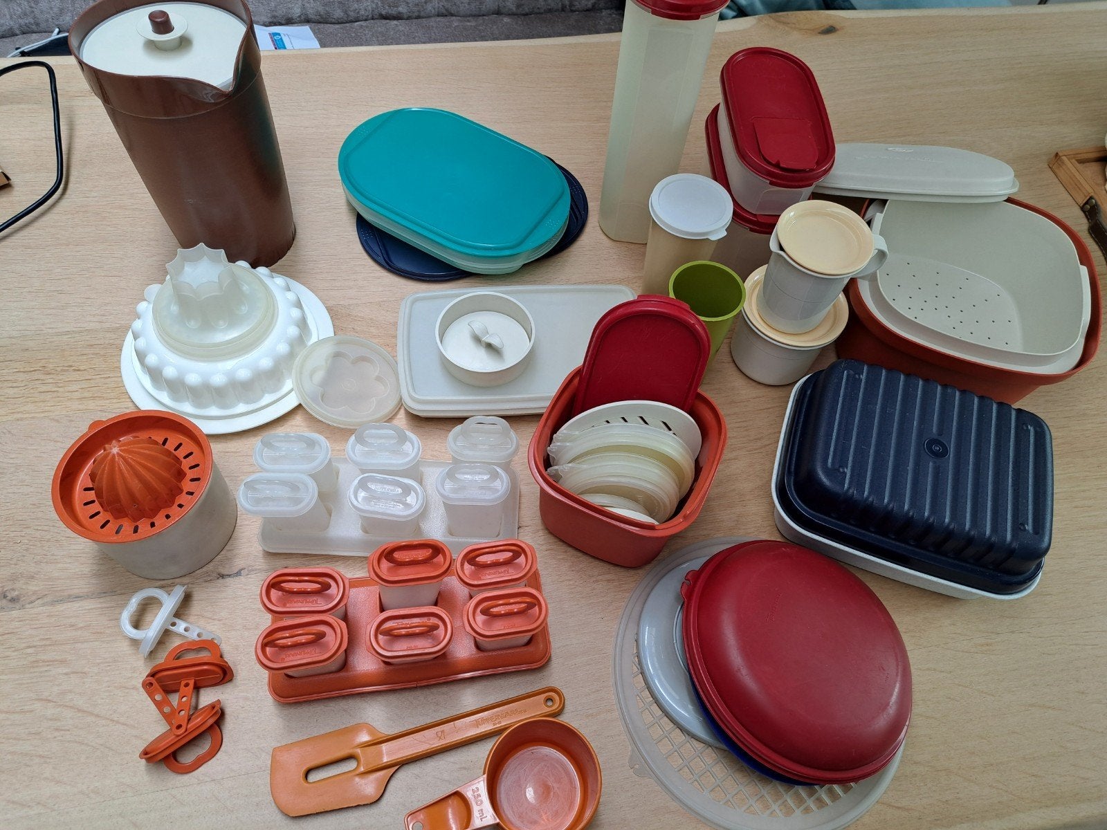 Vintage Tupperware Collectie: Meer dan 25 Stuks!, Huis en Inrichting, Keuken | Tupperware, Ophalen of Verzenden, Gebruikt, Overige typen