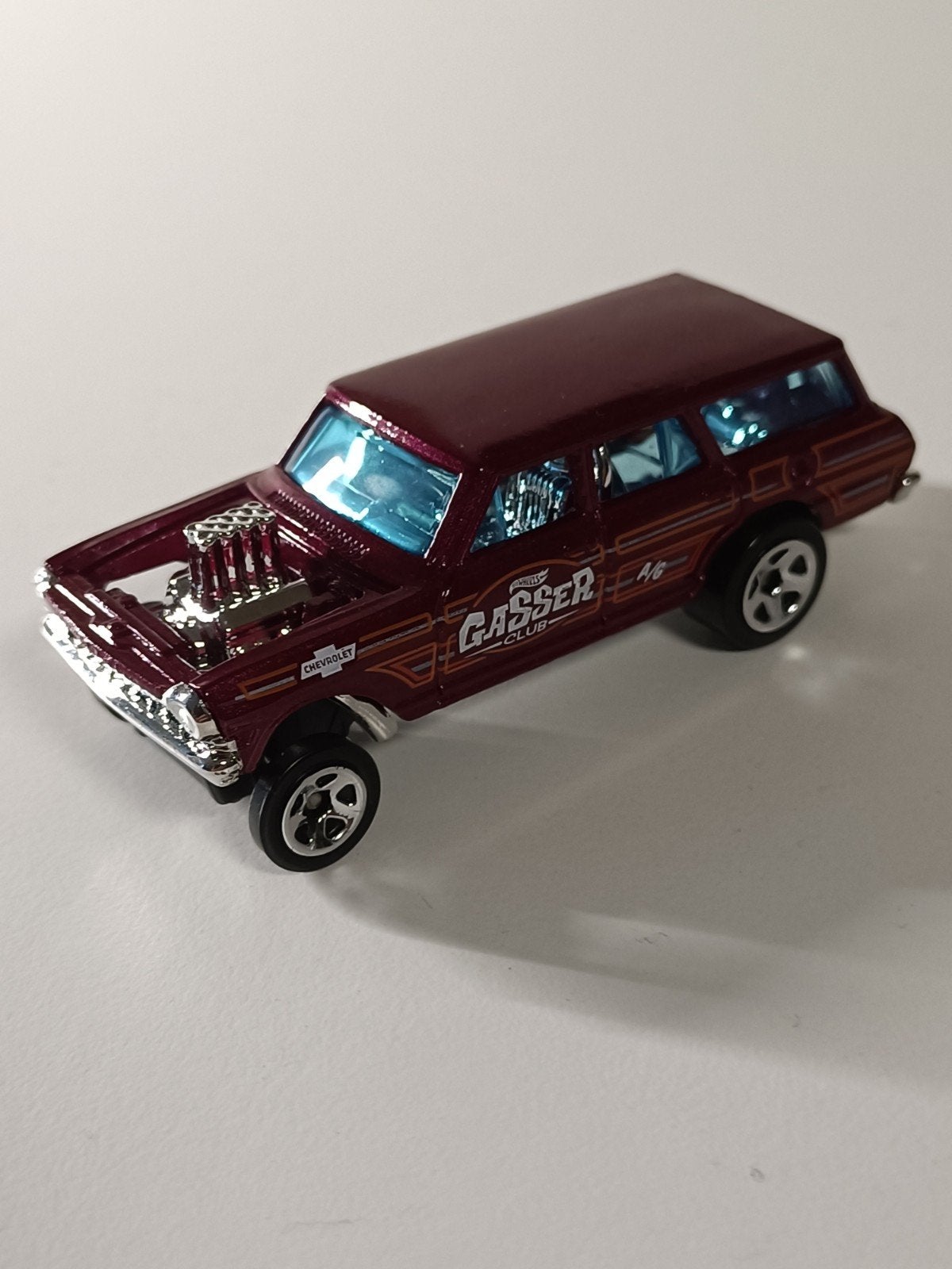 Hot Wheels '64 Chevy Nova Wagon Gasser Club, Ophalen of Verzenden, Zo goed als nieuw