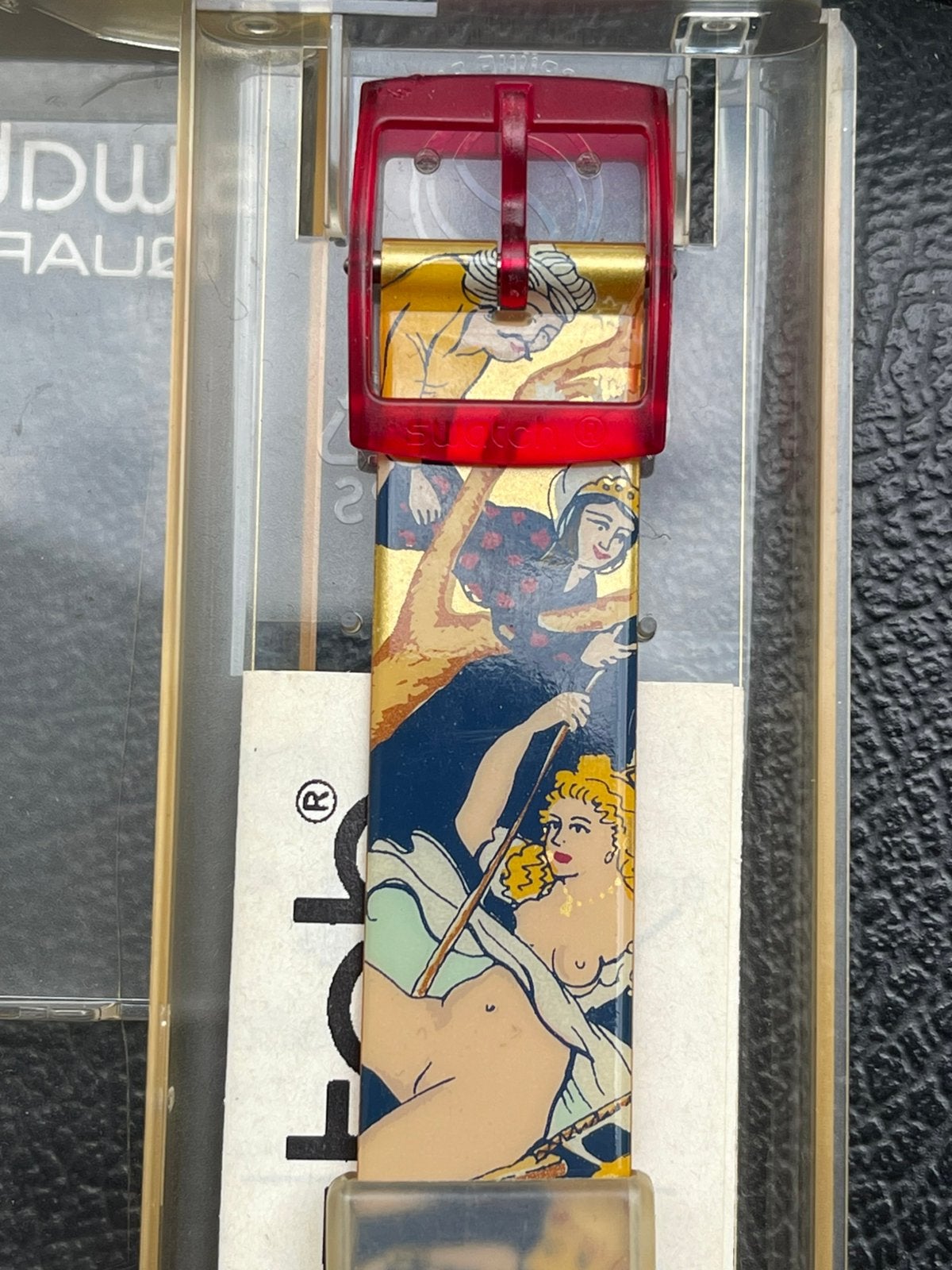 SWATCH KAMASUTRA 1993 NIEUW IN DOOS, Overige materialen, Polshorloge, Nieuw, Ophalen of Verzenden