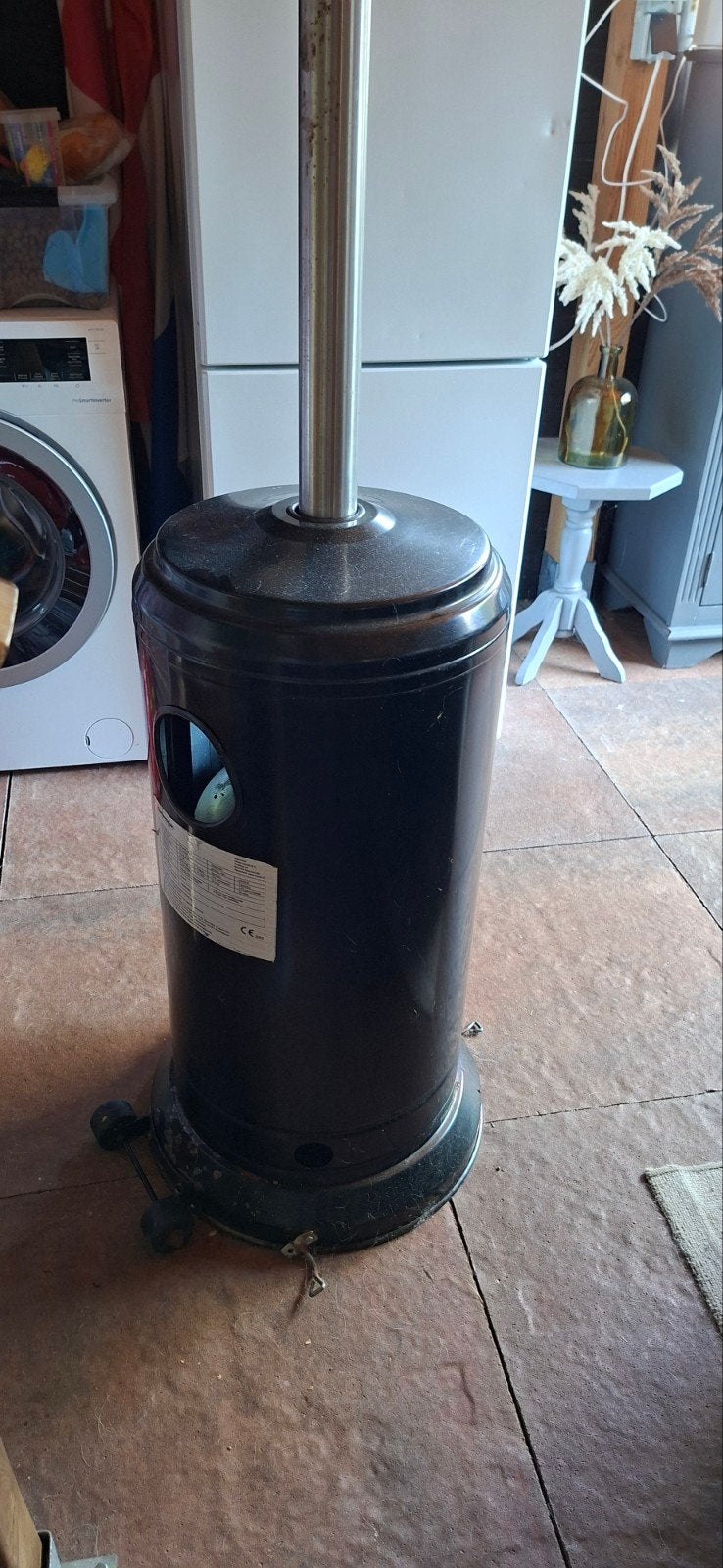 Terrasverwarmer (zonder gasfles), Tuin en Terras, Terrasverwarmers, Ophalen, Gebruikt, Gas