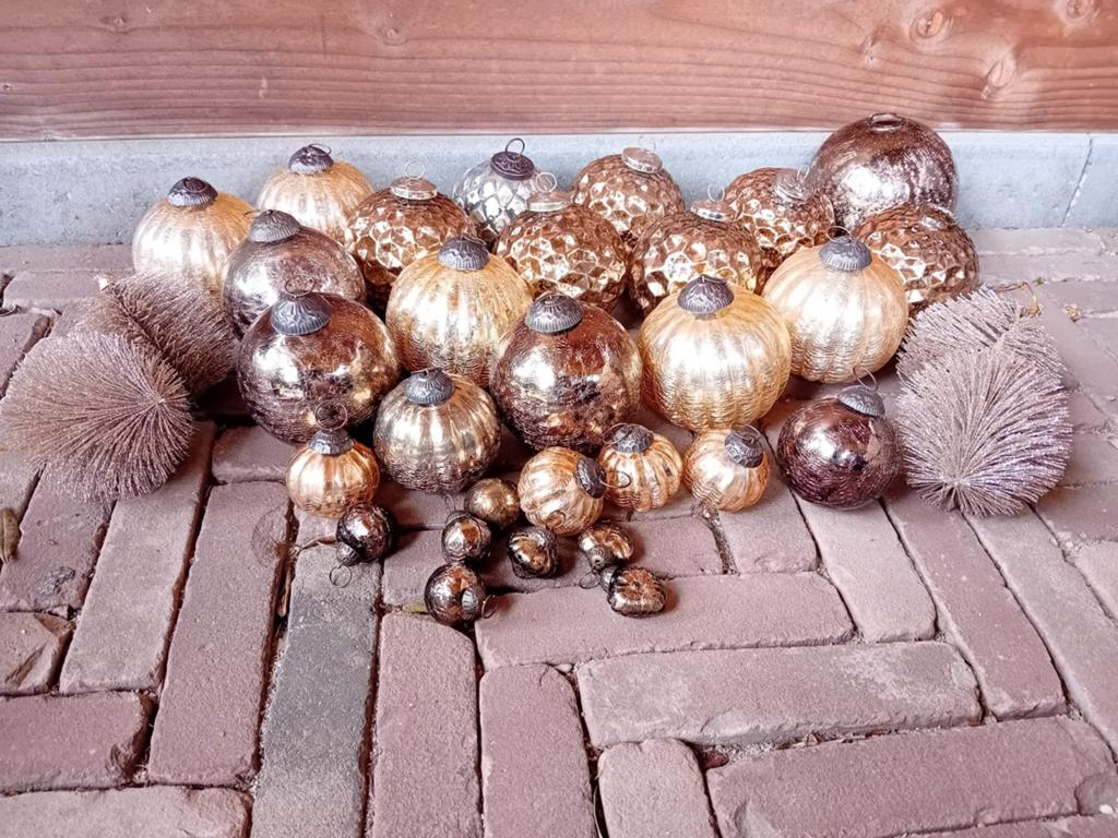 Partij mooie kerstballen van Intratuin., Ophalen