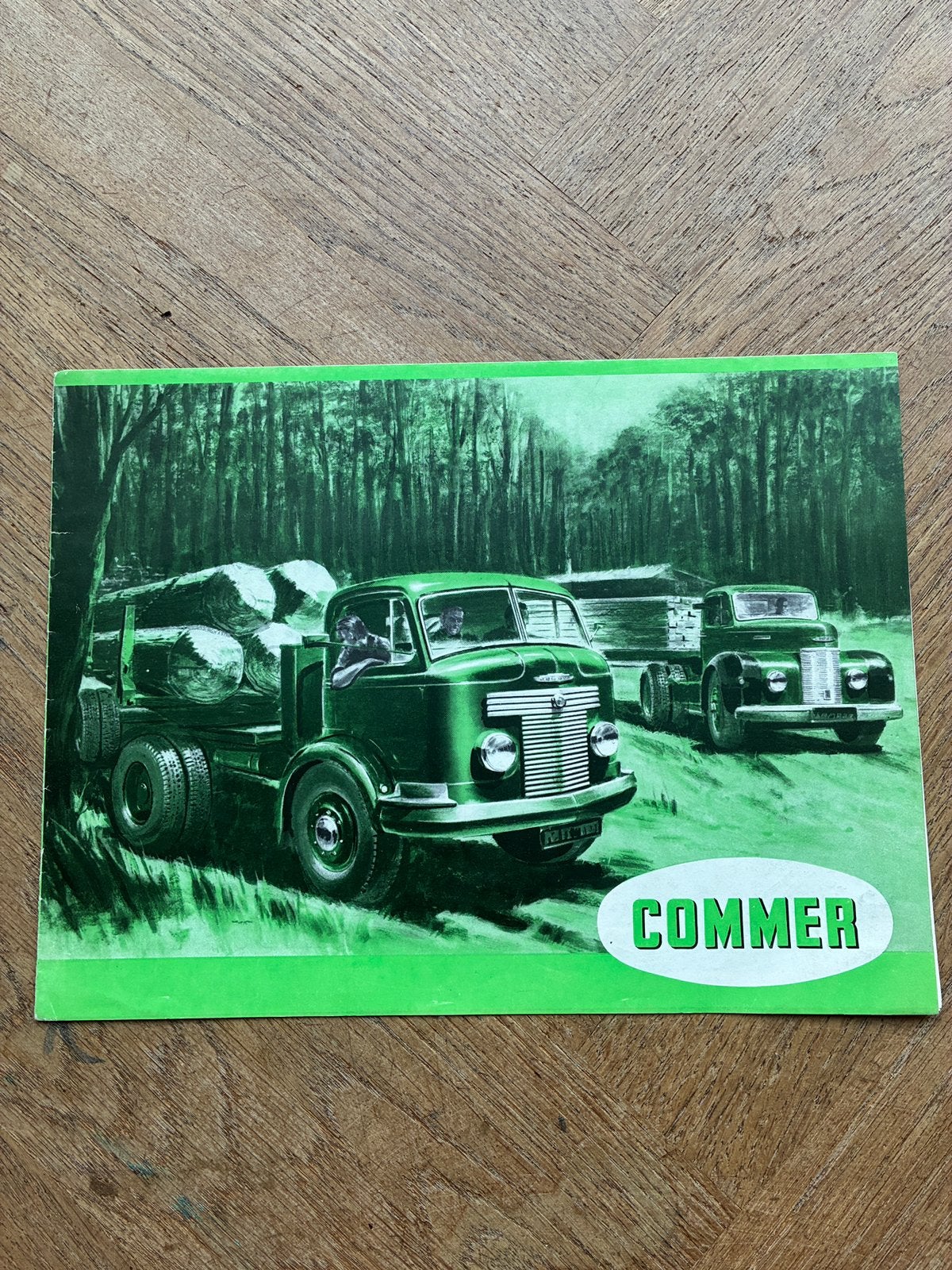 Commer brochure, Verzenden, Zo goed als nieuw, Overige merken