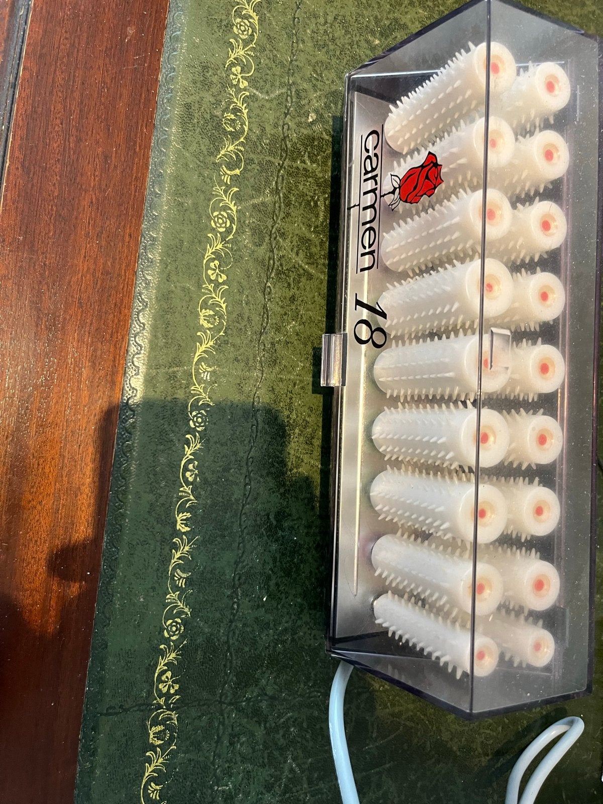 Vintage Carmen 18 krullerset - Oude krullers, Ophalen of Verzenden, Gebruikt, Haarverzorging