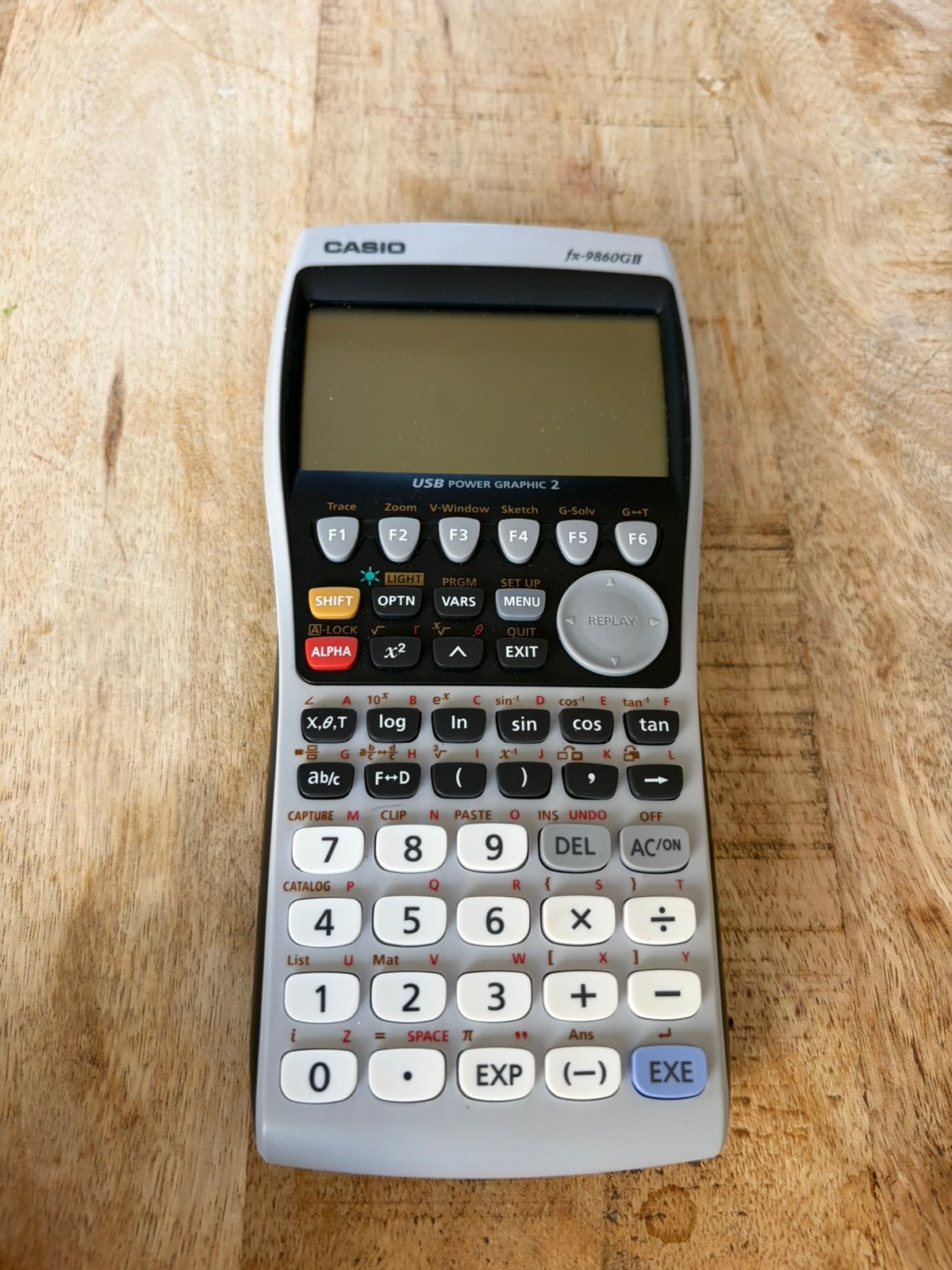 Casio fx‑9860GII grafische rekenmachine, Ophalen of Verzenden, Grafische rekenmachine, Zo goed als nieuw