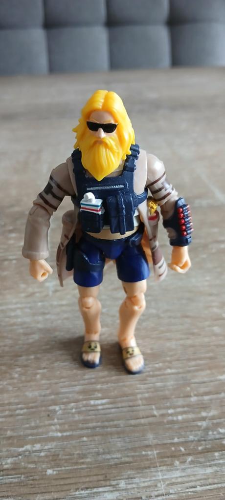 Fortnite relaxed fit jonesy mudflap jazware action figure, Ophalen of Verzenden, Gebruikt