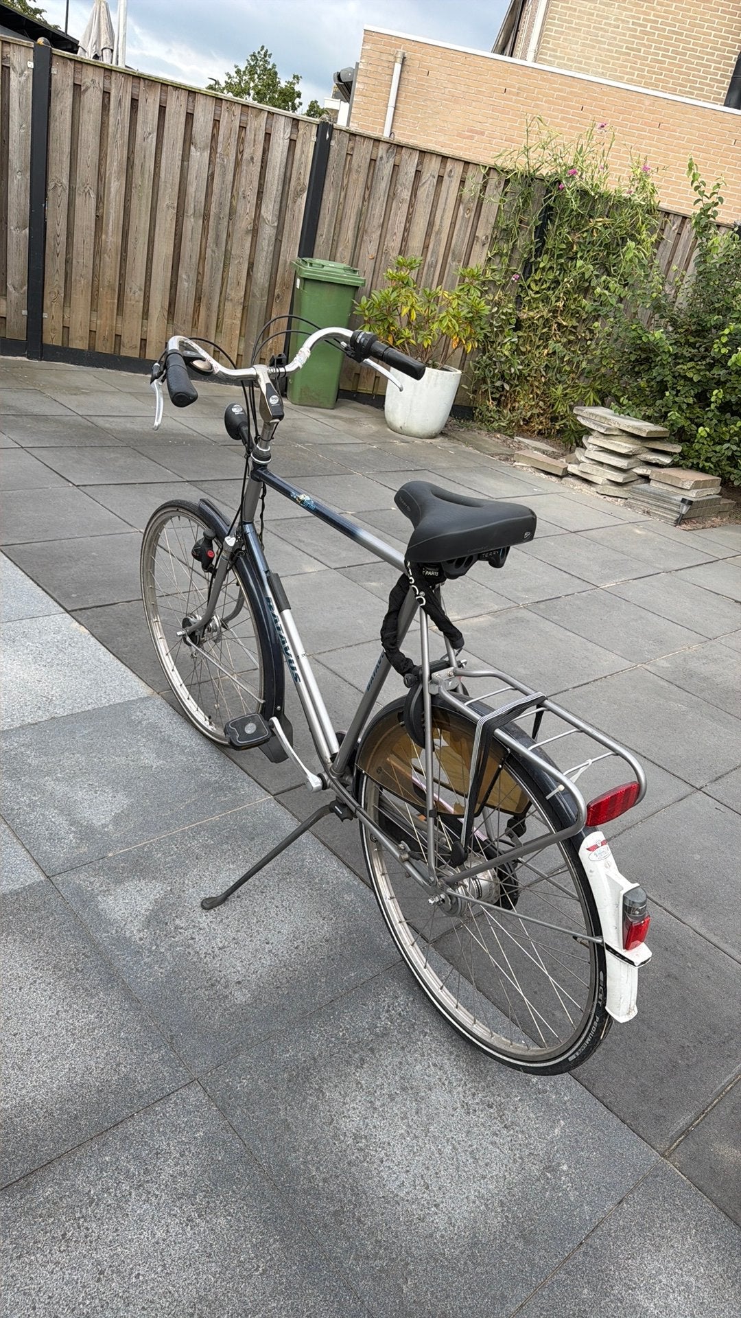 Gratis af te halen herenfiets, Ophalen
