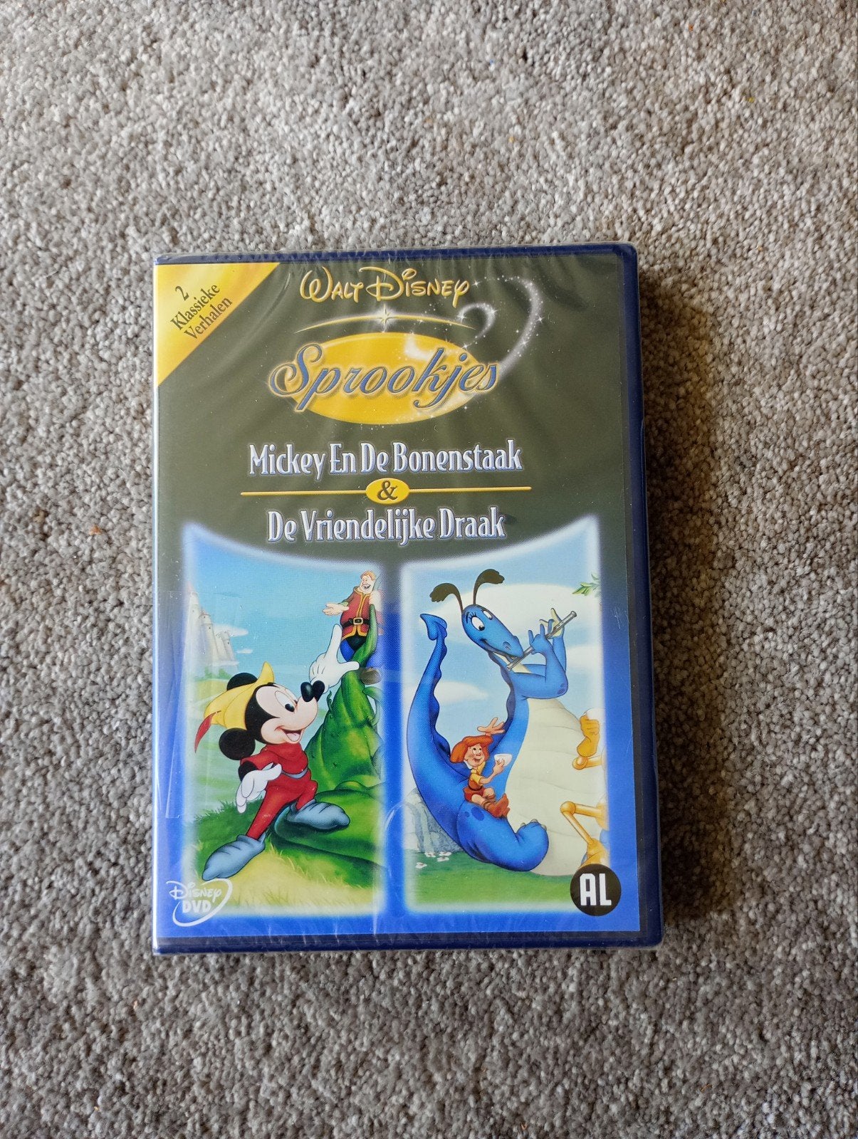Disney Mickey en de Bonenstaak, Cd's en Dvd's, Alle leeftijden, Ophalen of Verzenden, Nieuw in verpakking, Amerikaans