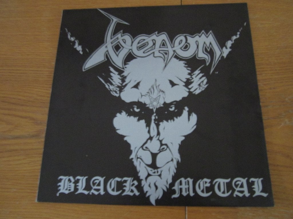 Venom - Black Metal 1982	Neat Records NEAT 1005 Italië LP, LP, Heavy metal, Import, Ophalen of Verzenden