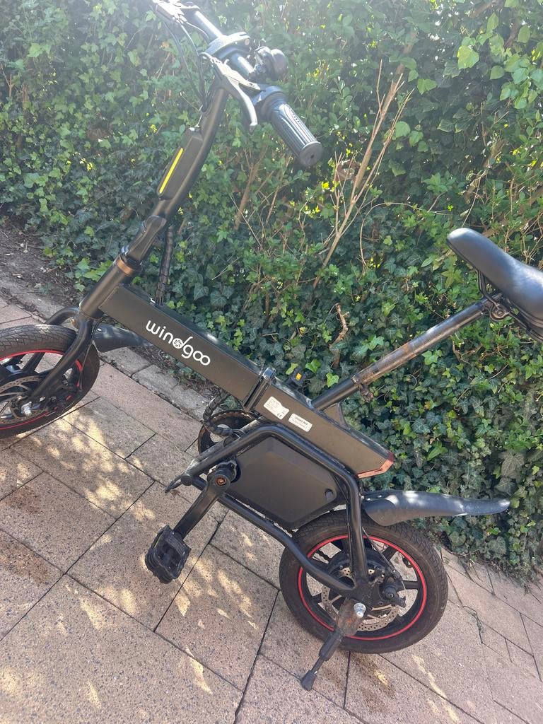 Windgoo opvouwbare elektrische fiets 200vaste prijs!!!, Overige merken, Gebruikt, Ophalen of Verzenden, Minder dan 47 cm