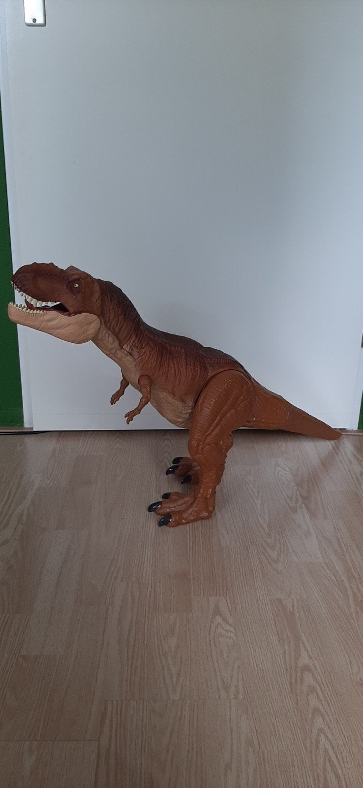 Grote Jurassic World T-Rex dinosaurus speelgoedfiguur, Ophalen, Gebruikt, Jongen of Meisje