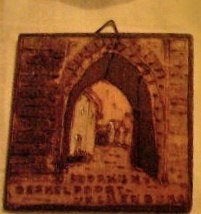 TK VERZAMELI VOLKSKUNST BERKELPOORT VALKENBURG/ANDERE POORT, Hobby en Vrije tijd, Schilderen, Ophalen of Verzenden, Zo goed als nieuw