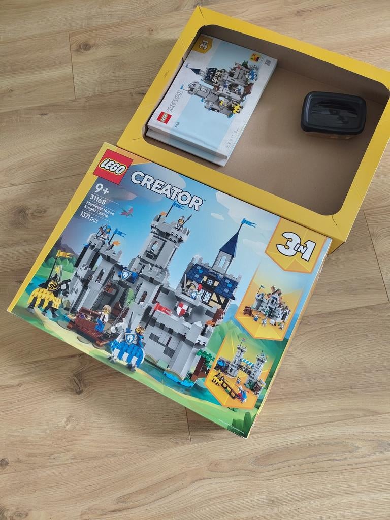 Lego 31168 Middeleeuws Kasteel, Kinderen en Baby's, Speelgoed | Duplo en Lego, Ophalen of Verzenden, Zo goed als nieuw