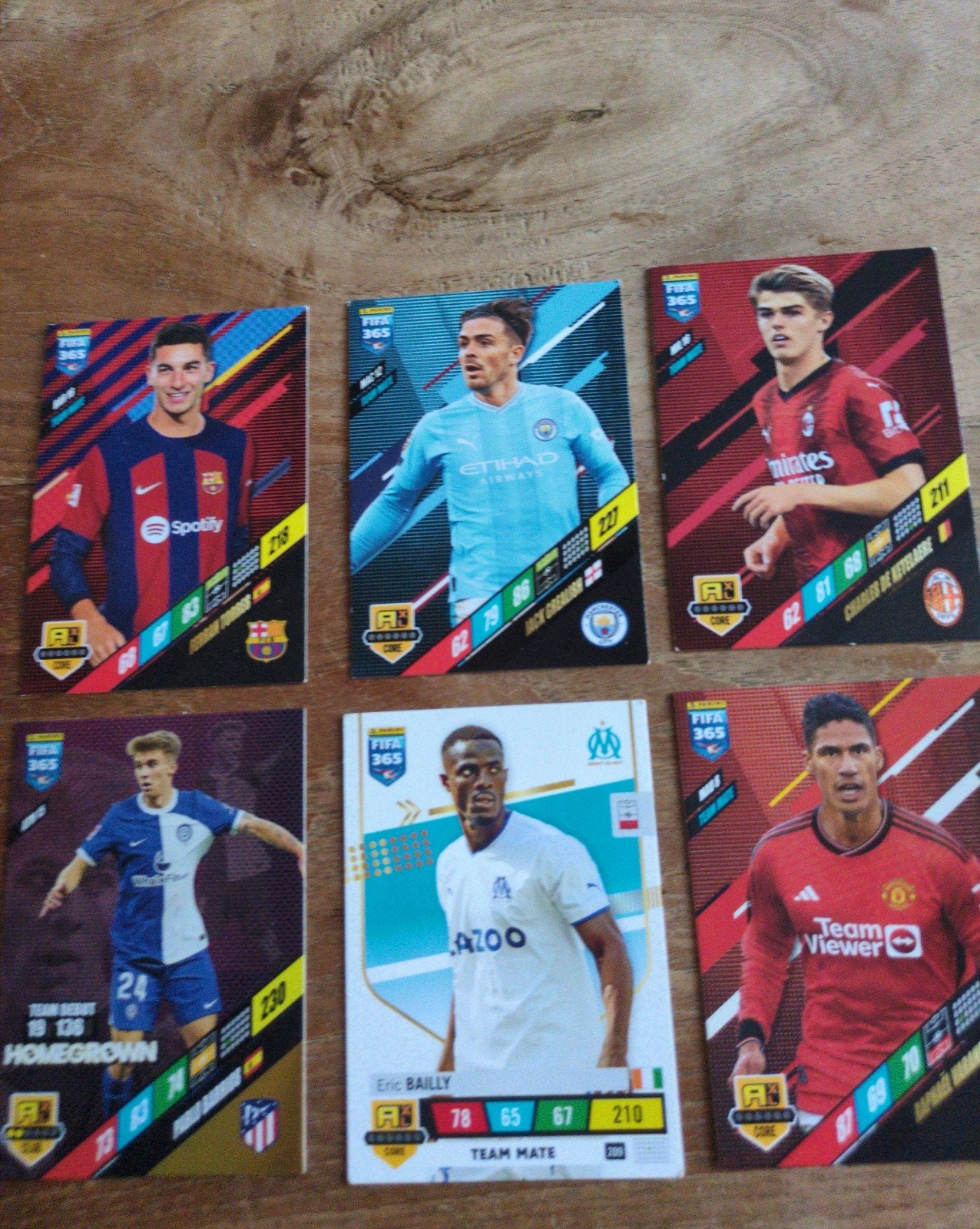 negentien voetbalkaartjes fifa365, Ophalen of Verzenden, Buitenlandse clubs, Poster, Plaatje of Sticker