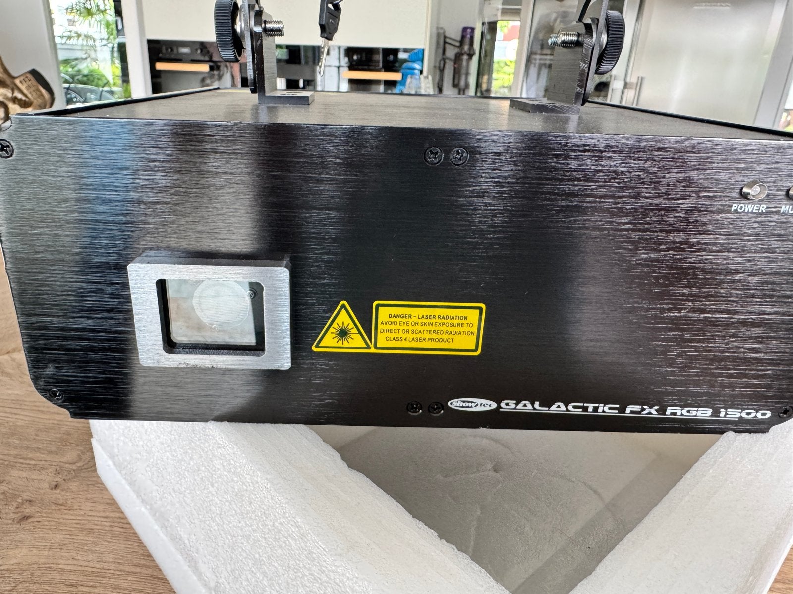 Showtec Galactic FX RGB 1500 Laser, Ophalen of Verzenden, Zo goed als nieuw, Laser, Kleur