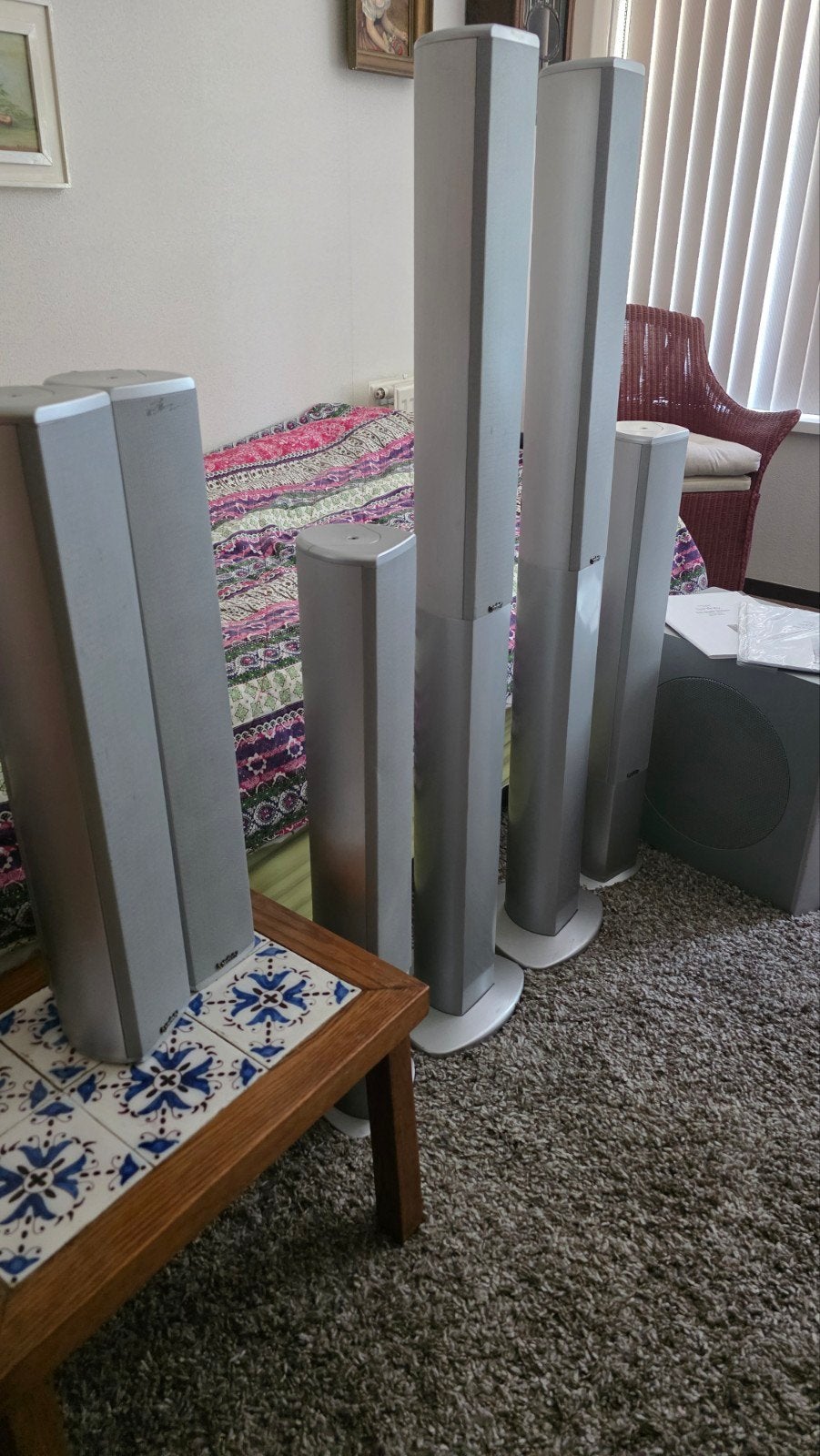 INFINITY TSS-4000 Home Cinema Speakerset 5.1, Gebruikt, 70 watt of meer, 5.1-systeem, Overige spelers