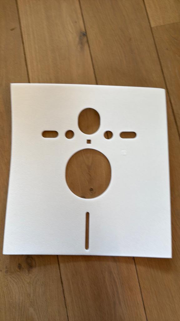 Geberit isolatieplaat voor wandcloset, Ophalen, Nieuw, Toilet