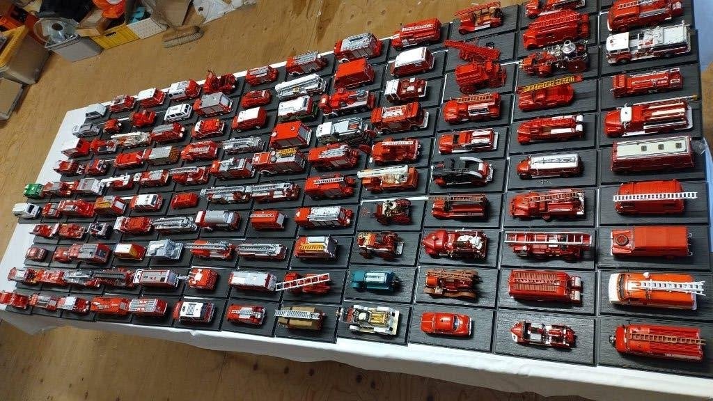 Modelauto's - Brandweerauto's -  grote Del Prado verzameling, Ophalen, Zo goed als nieuw, Overige typen