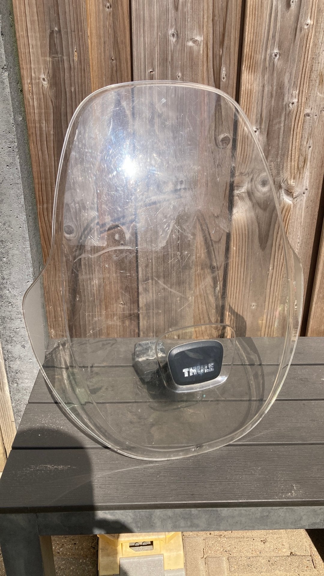 Thule windschermpje, Ophalen, Gebruikt