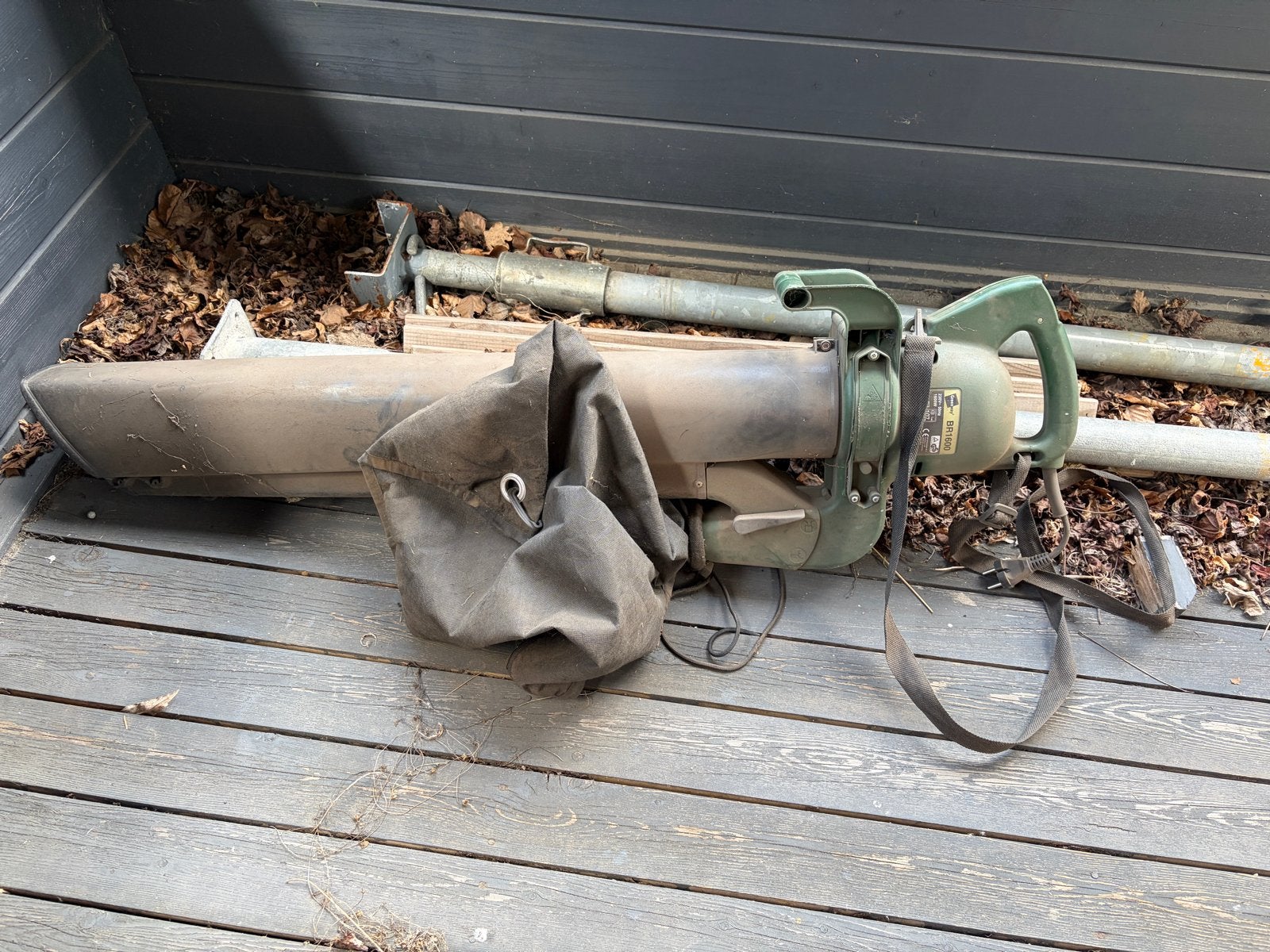 Greenway BR1600 Bladblazer Bladzuiger, Ophalen, Gebruikt, Elektrisch, Handgedragen