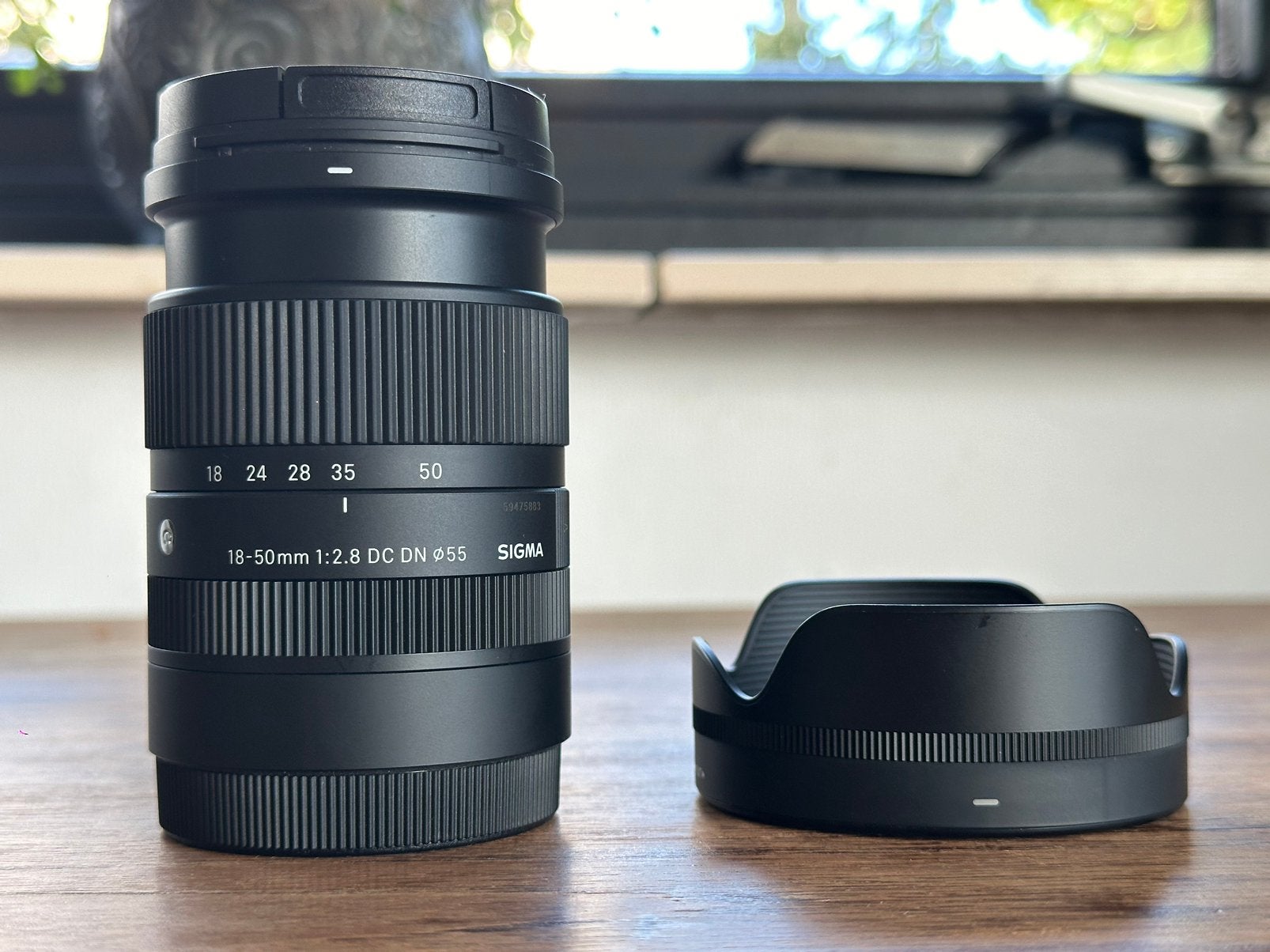 SIGMA 18-50MM f2.8 DC DN E-Mount, Audio, Tv en Foto, Ophalen of Verzenden, Zo goed als nieuw, Standaardlens