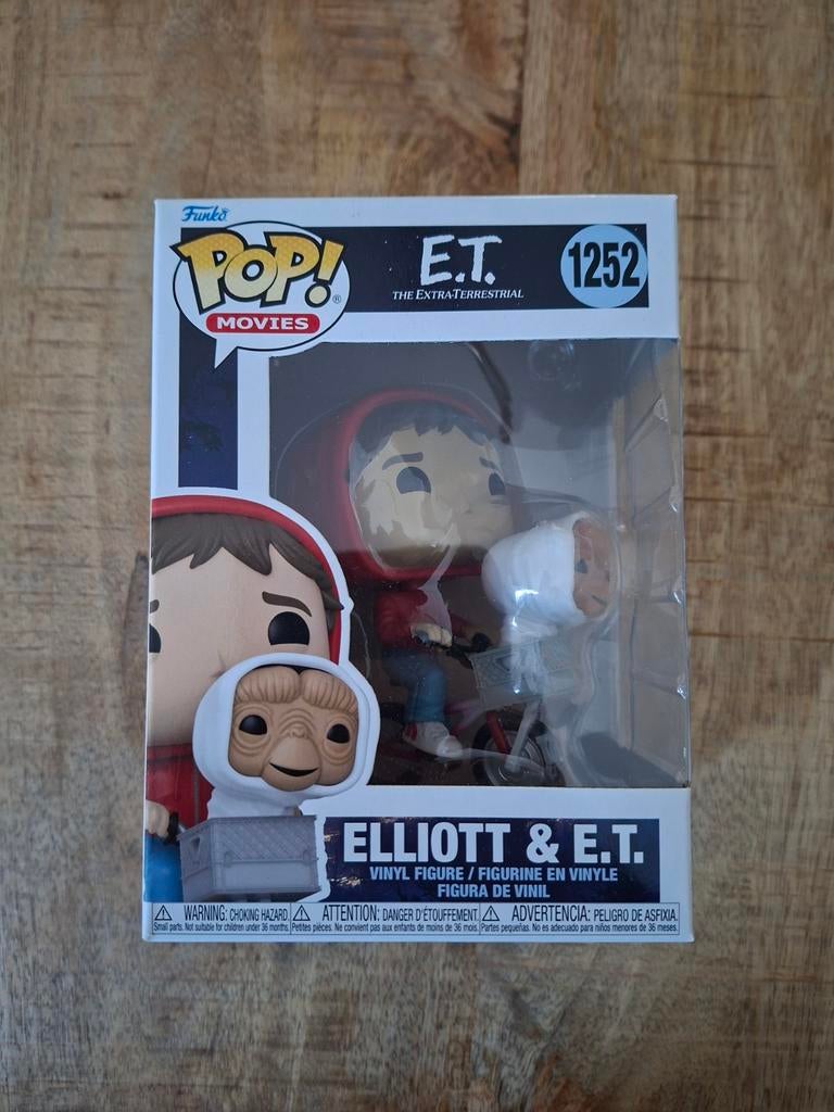 Funko pop Elliott & E.T, Ophalen of Verzenden, Nieuw