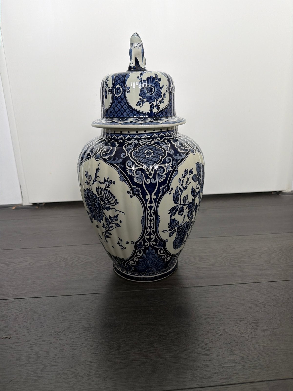 Prachtige Delfts blauwe gemberpot van Royal Sphinx Boch, Ophalen