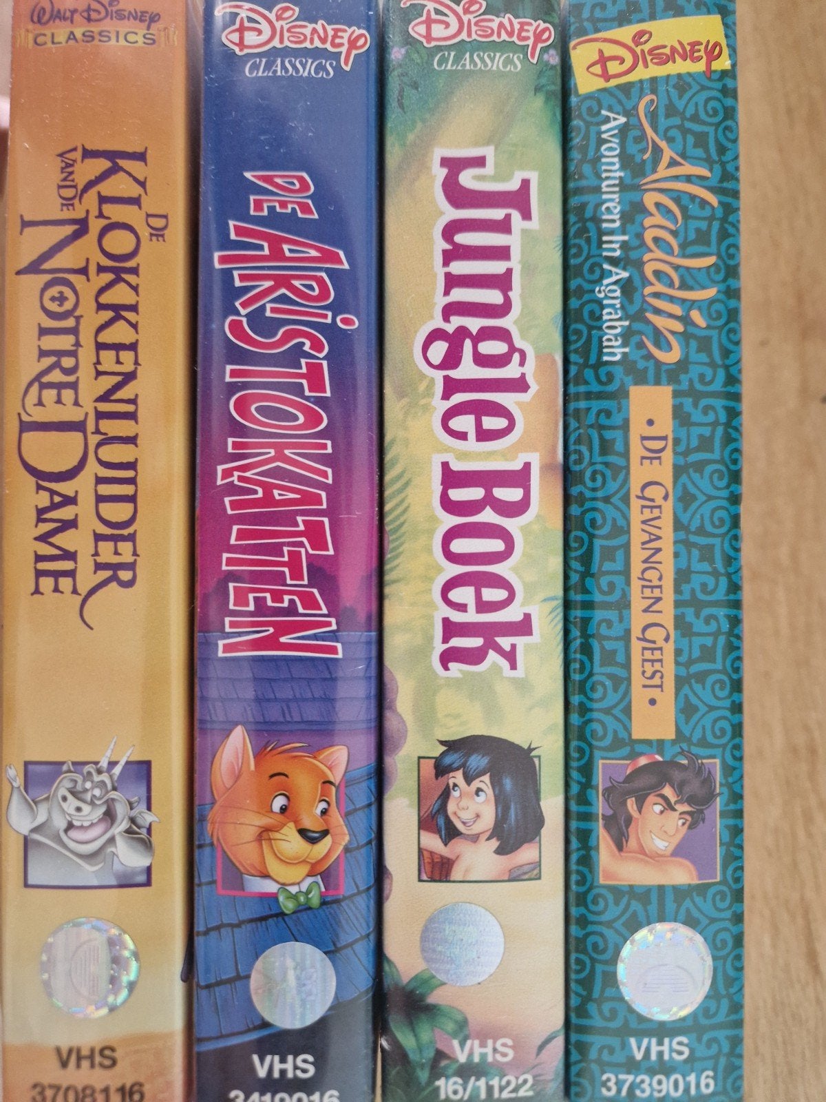 Disney VHS Collectie, Gebruikt, Animatie, Alle leeftijden, Amerikaans