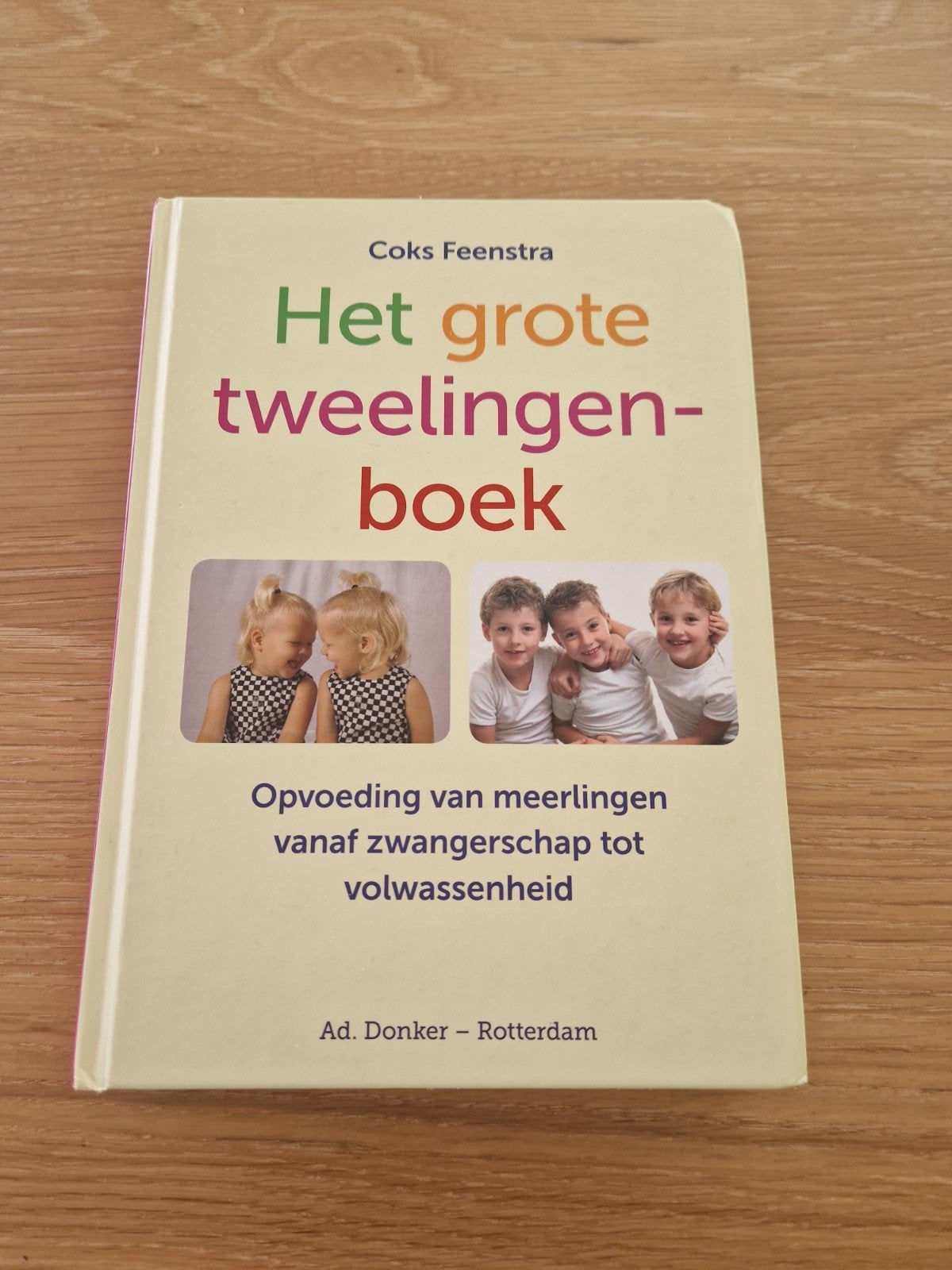 Coks Feenstra - Het grote tweelingenboek, 3 tot 4 jaar, Coks Feenstra, Ophalen of Verzenden, Zo goed als nieuw