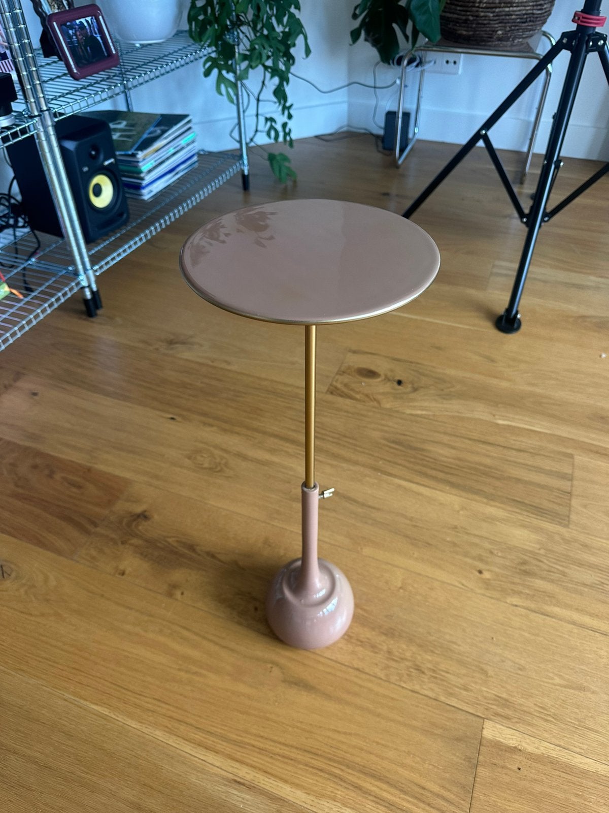 Sissy-boy bijzet tafel oudroze goud, Ophalen, Zo goed als nieuw
