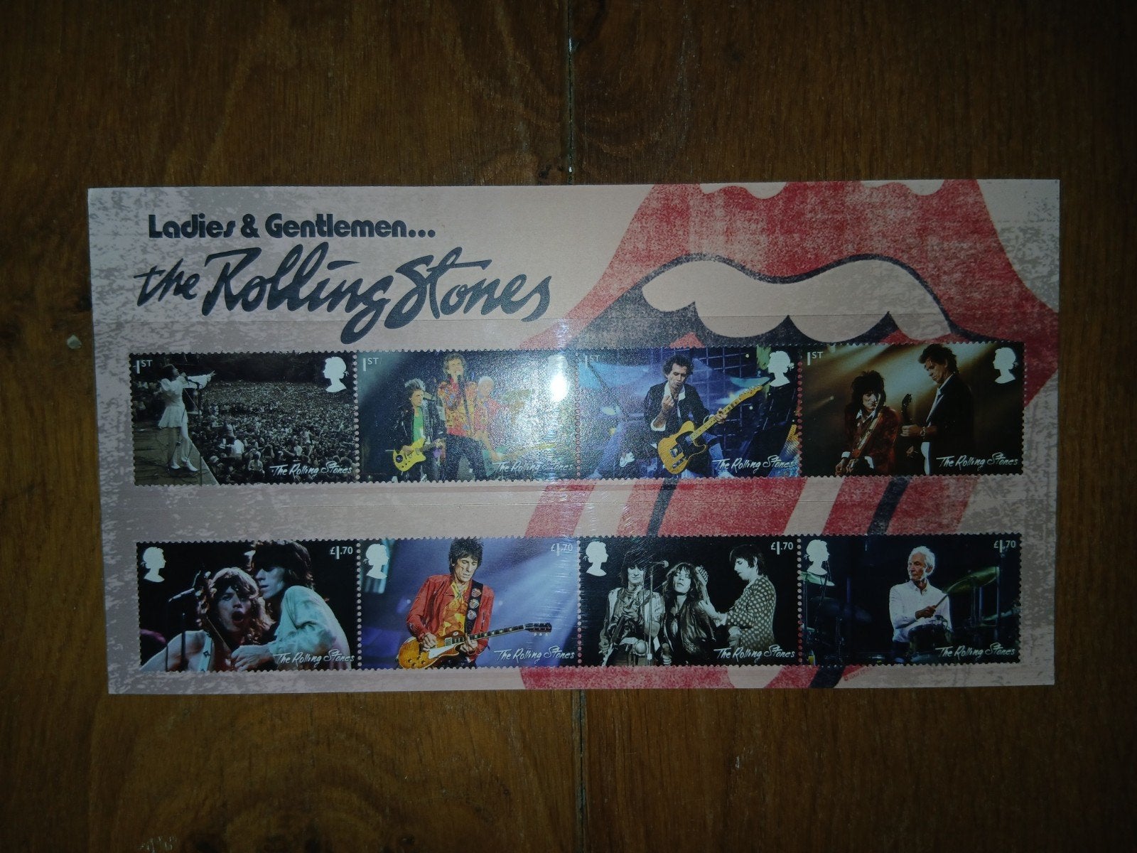 Rolling Stones postzegels, Postzegels en Munten, Ophalen of Verzenden