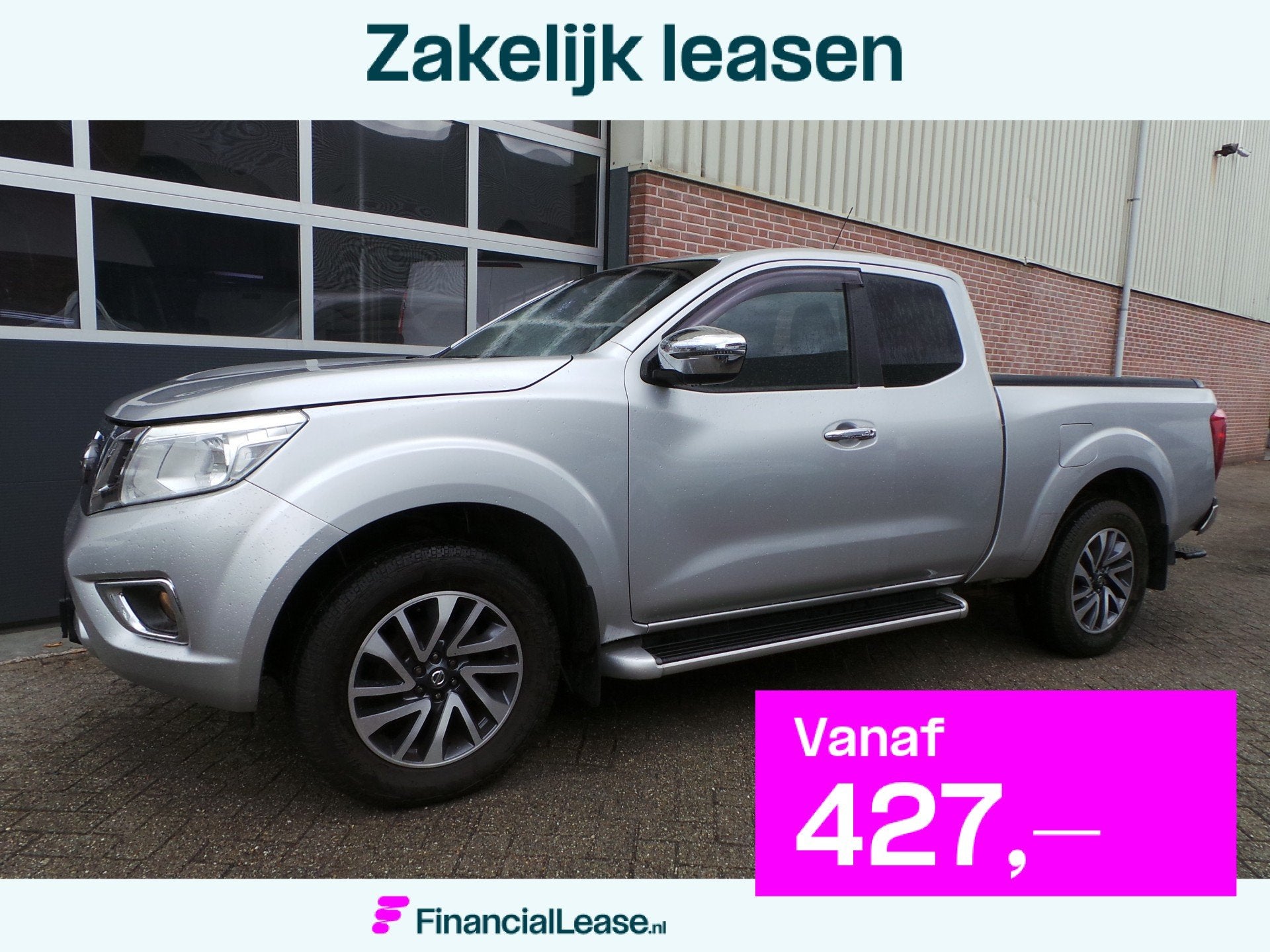 Nissan Navara 2.3 dCi 4X4 N-Connecta King Cab Airco,Cruise,N, Euro 5, Stof, Gebruikt, 4 cilinders