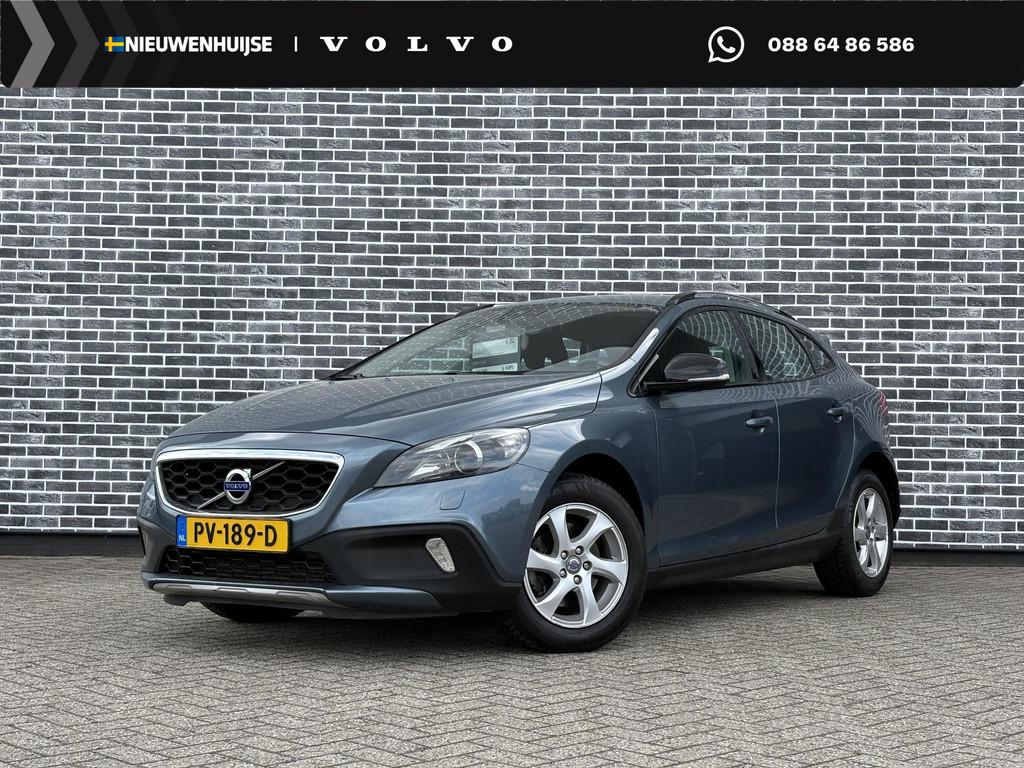 Volvo V40 Cross Country 1.6 T4 Momentum | RTI Navigatie | Bl, Zwart, 4 cilinders, Leder en Stof, Bedrijf