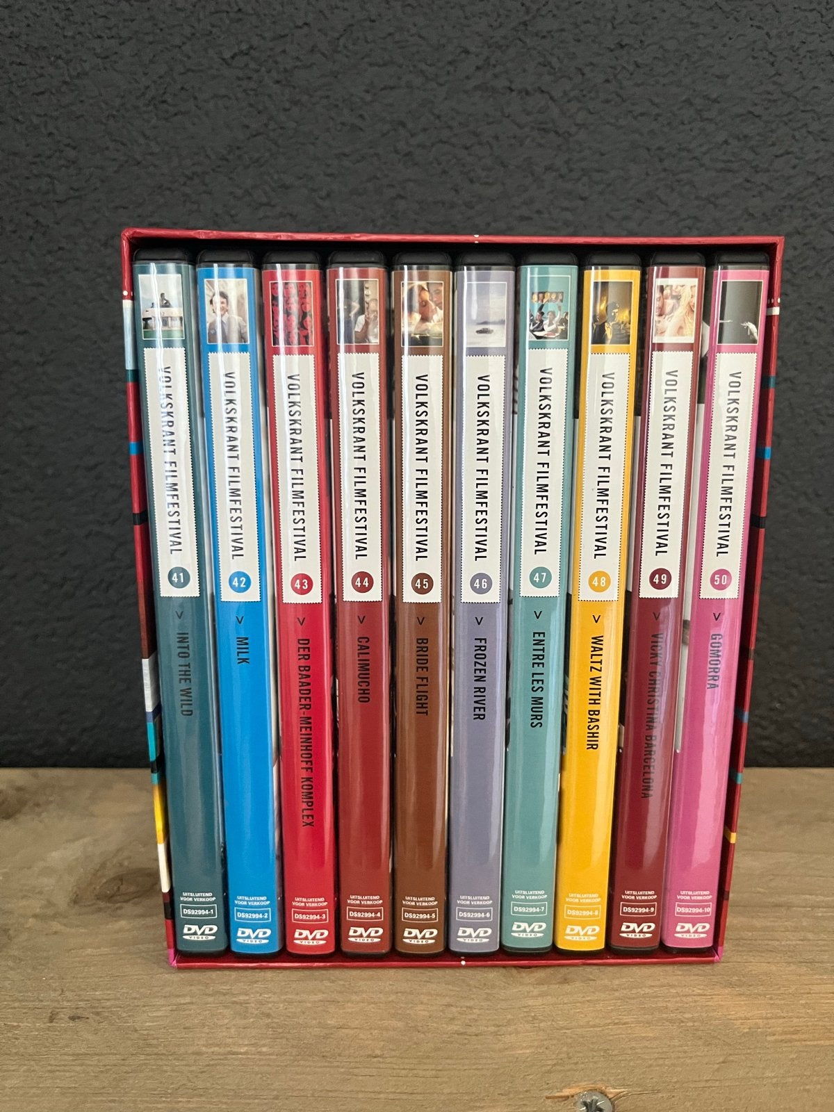 Volkskrant Filmfestival DVD Boxset - De Mooiste Films, Engels, Nederlands, Ophalen of Verzenden, Zo goed als nieuw