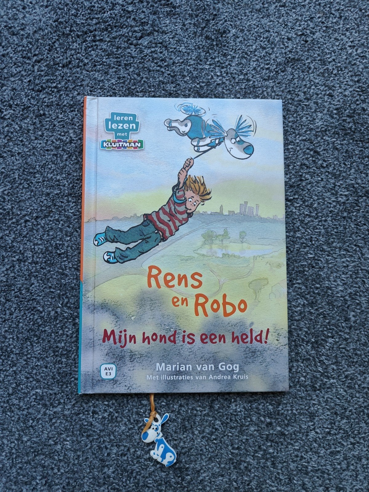 Rens en Robo: Mijn hond is een held! (AVI E3), Ophalen of Verzenden, Zo goed als nieuw, Marian van Gog, Fictie algemeen