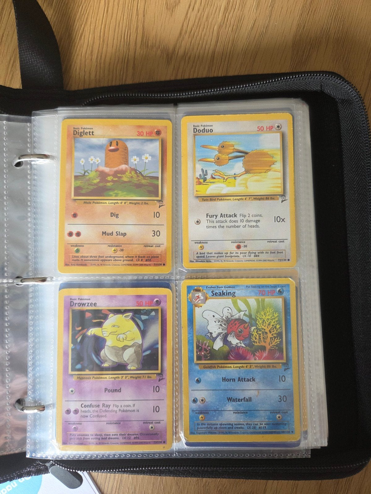 Oude / Vintage Pokémon kaarten Bas set 2 (2000), Ophalen of Verzenden, Gebruikt, Meerdere kaarten